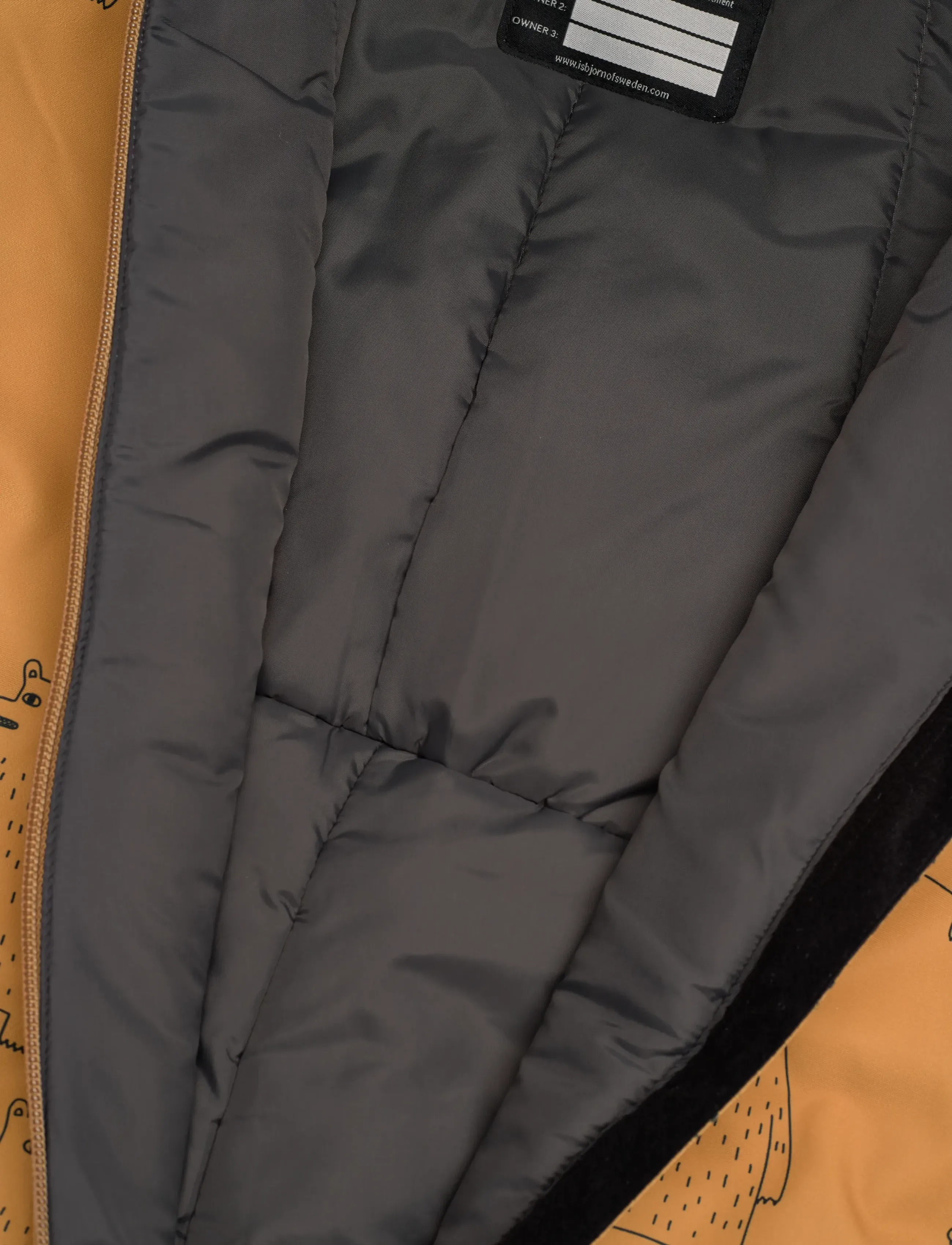 ISBJÖRN of Sweden - PUFFIN Winter Jumpsuit Toddler - overtøj - lion - 4