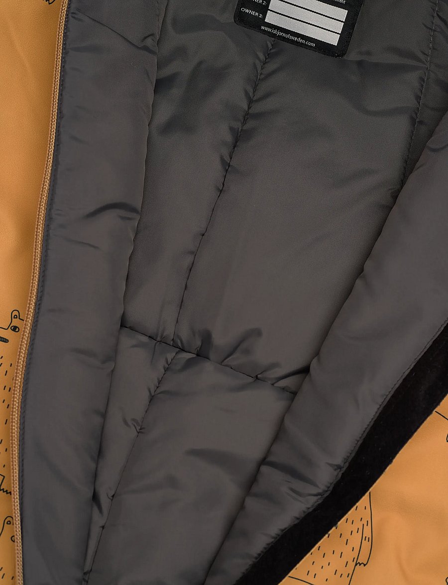 ISBJÖRN of Sweden - PUFFIN Winter Jumpsuit Toddler - overtøj - lion - 4