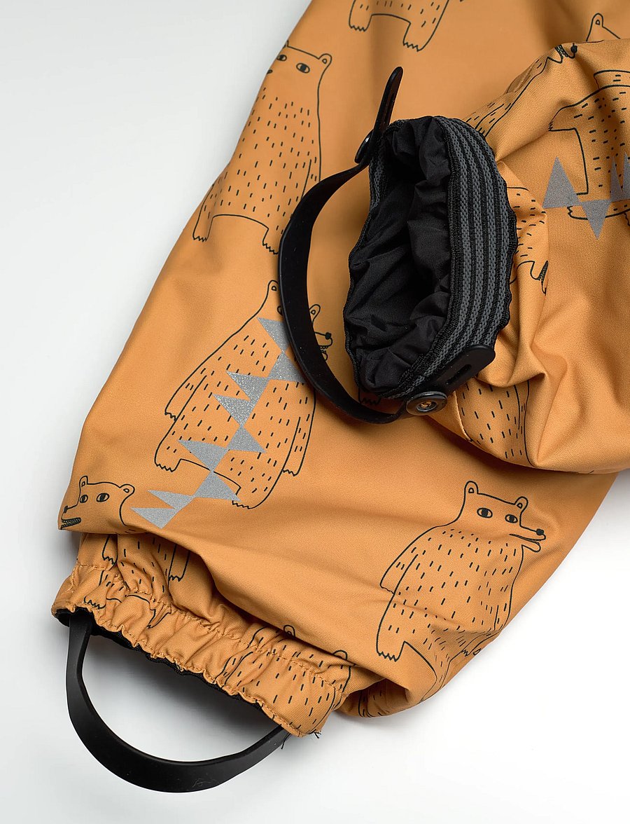 ISBJÖRN of Sweden - PUFFIN Winter Jumpsuit Toddler - overtøj - lion - 5
