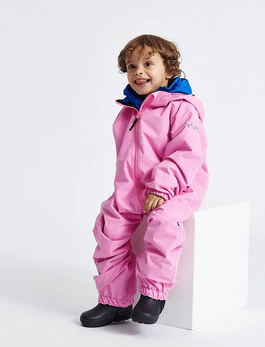 ISBJÖRN of Sweden - TODDLER Hardshell Jumpsuit Navy 92 - outerwear - bubblegum - 5