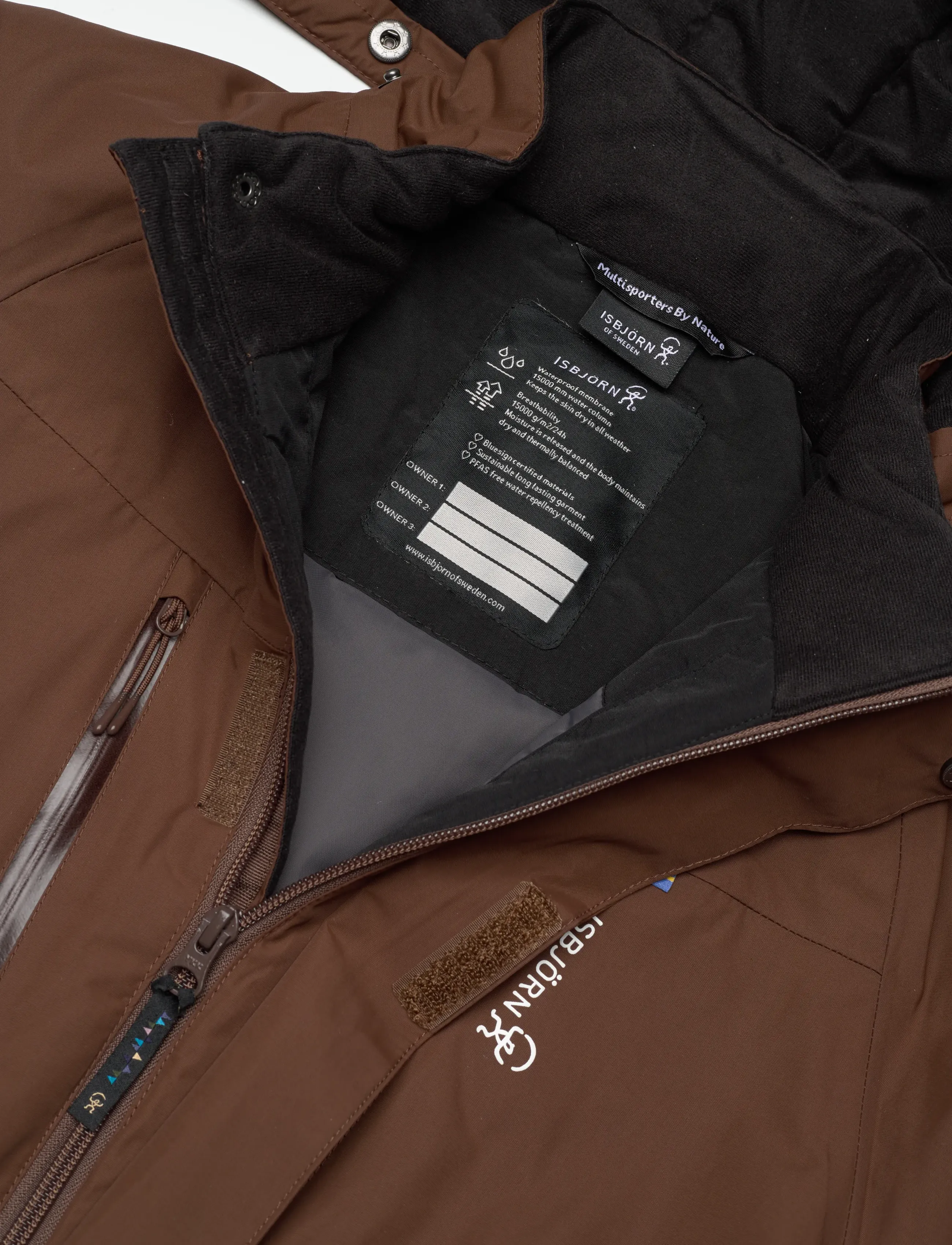 ISBJÖRN of Sweden - PENGUIN Snowsuit Kids - overtøj - chocolate - 2