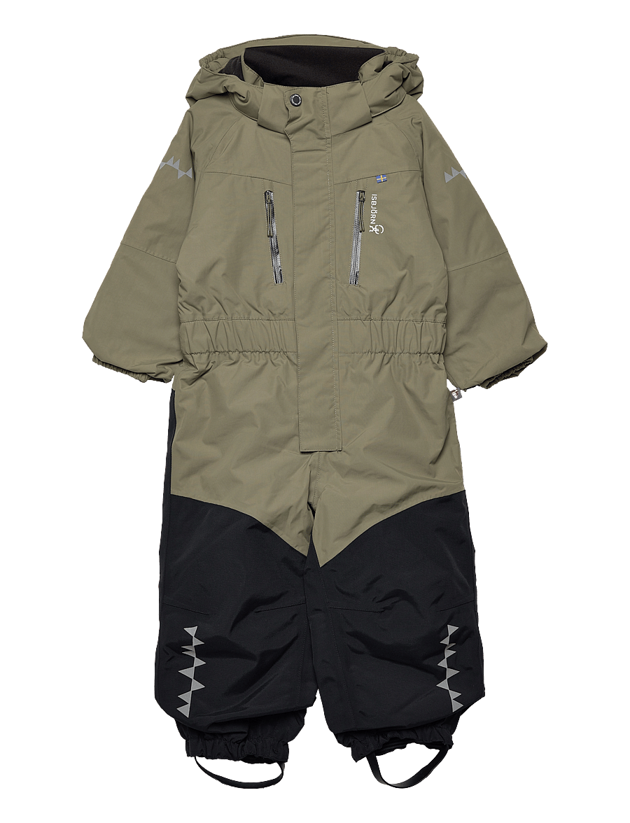 ISBJÖRN of Sweden - PENGUIN Snowsuit Kids - Õueriided - moss - 0