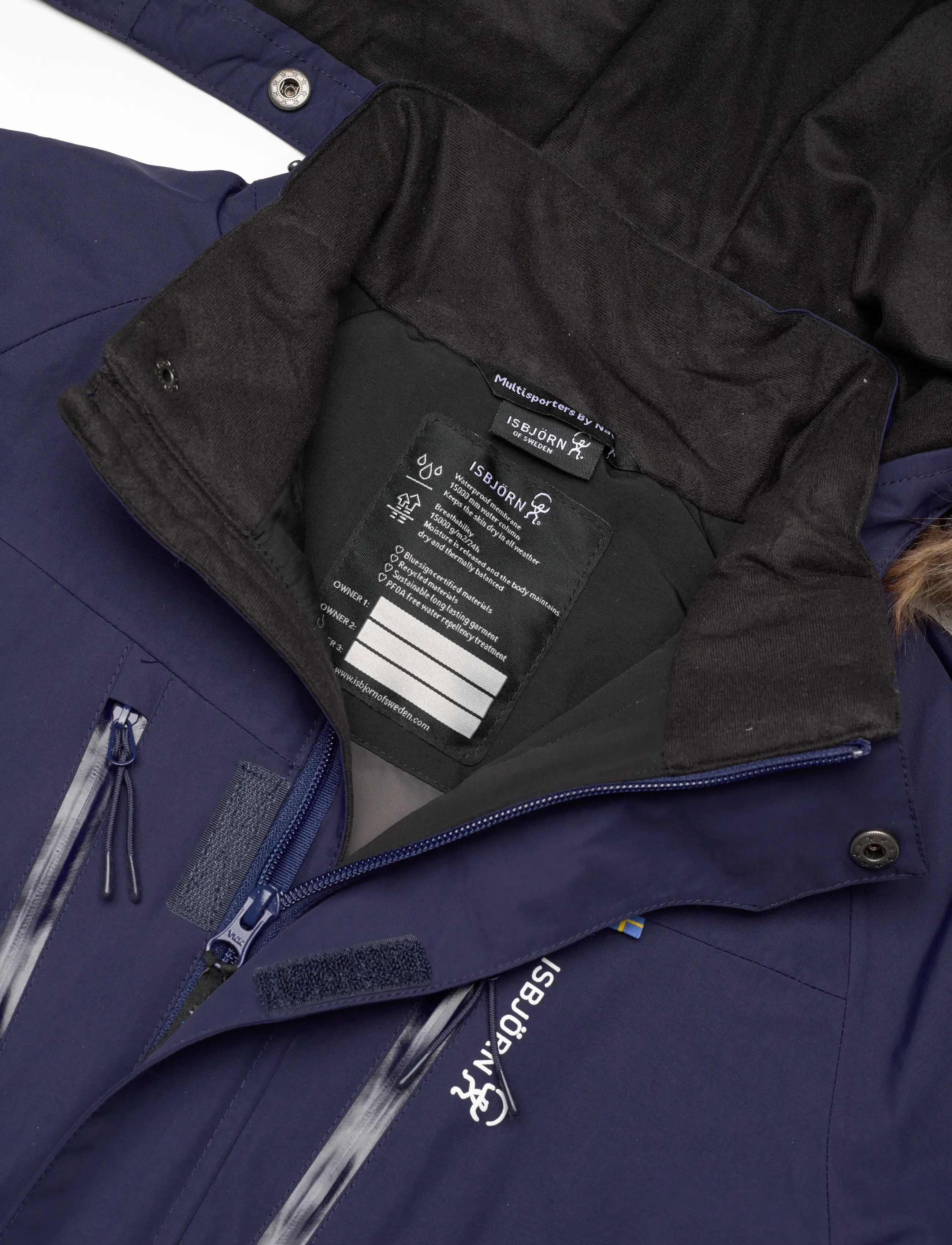 ISBJÖRN of Sweden - SNOWLION Snowsuit Kids - overtøj - navy - 2