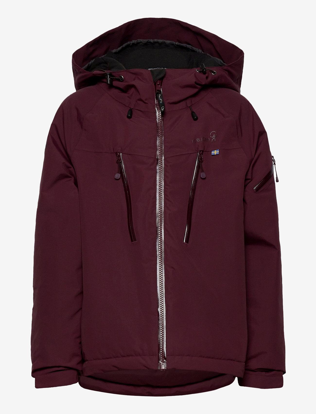 ISBJÖRN of Sweden - CARVING Winter Jacket Teens WindChime 146/152 - ski jackets - bordeaux - 1
