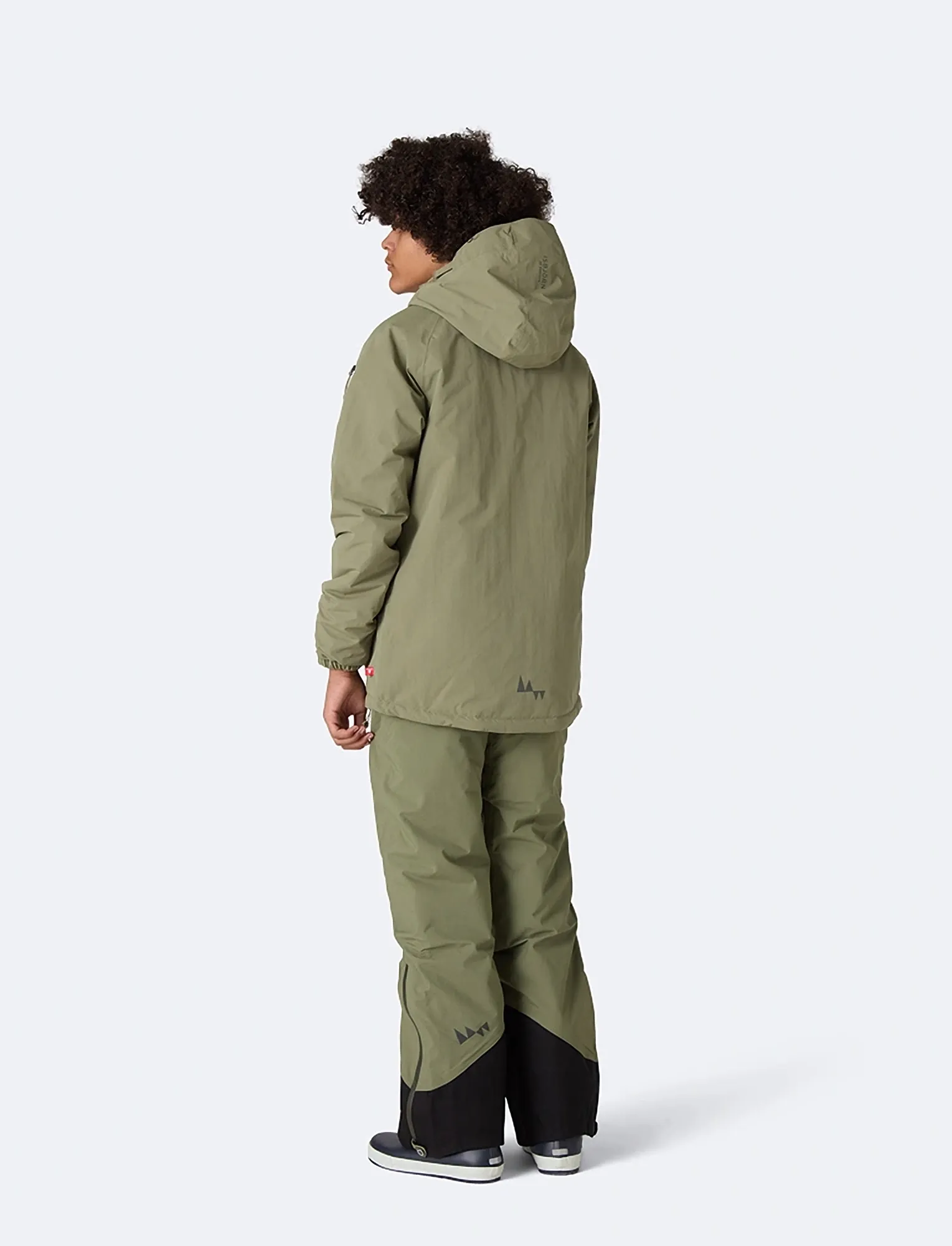 ISBJÖRN of Sweden - CARVING Winter Jacket Teens - skal- & regnjackor - moss - 3