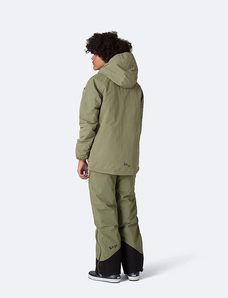 ISBJÖRN of Sweden - CARVING Winter Jacket Teens - shell- & regnjakker - moss - 3