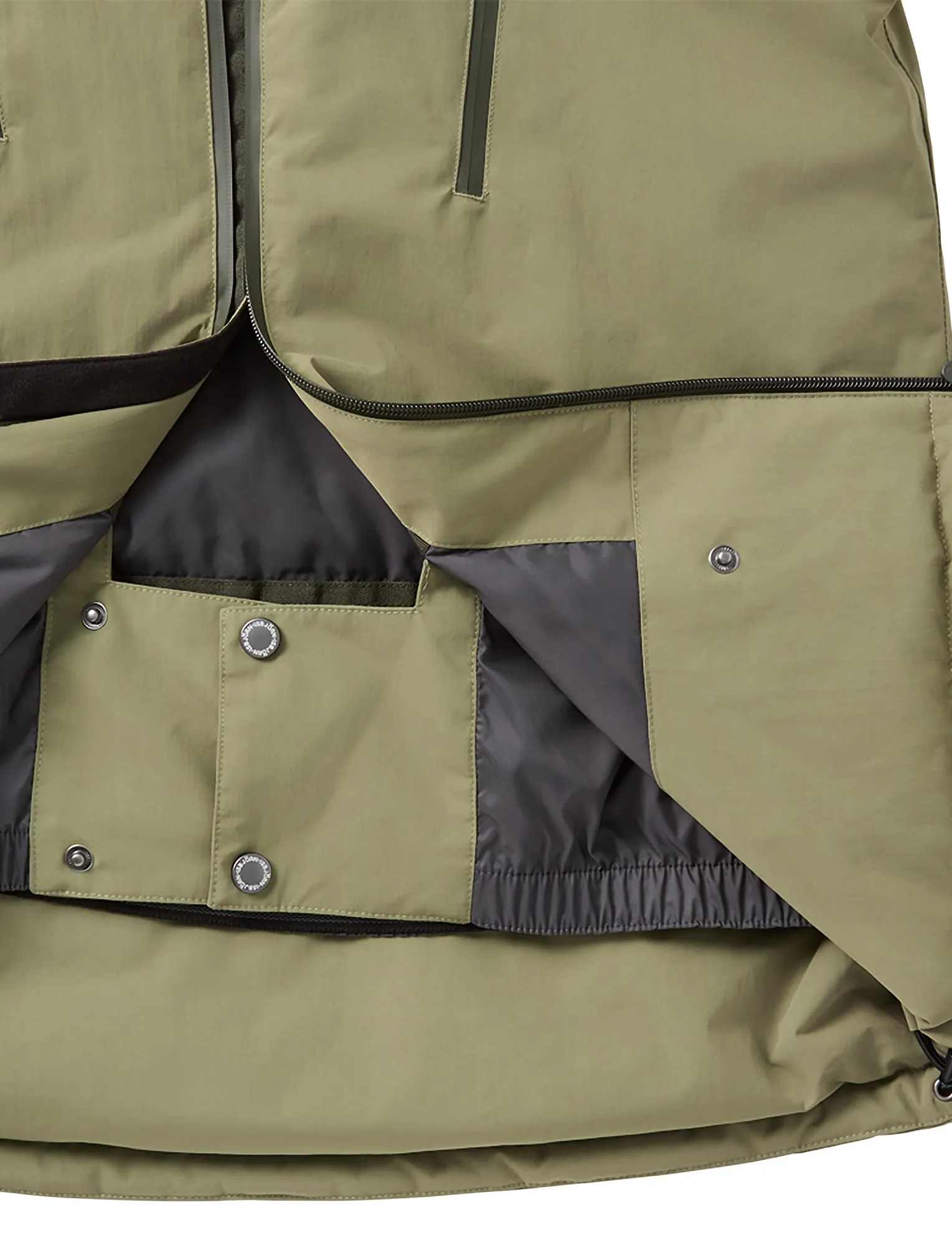 ISBJÖRN of Sweden - CARVING Winter Jacket Teens - skal- & regnjackor - moss - 5