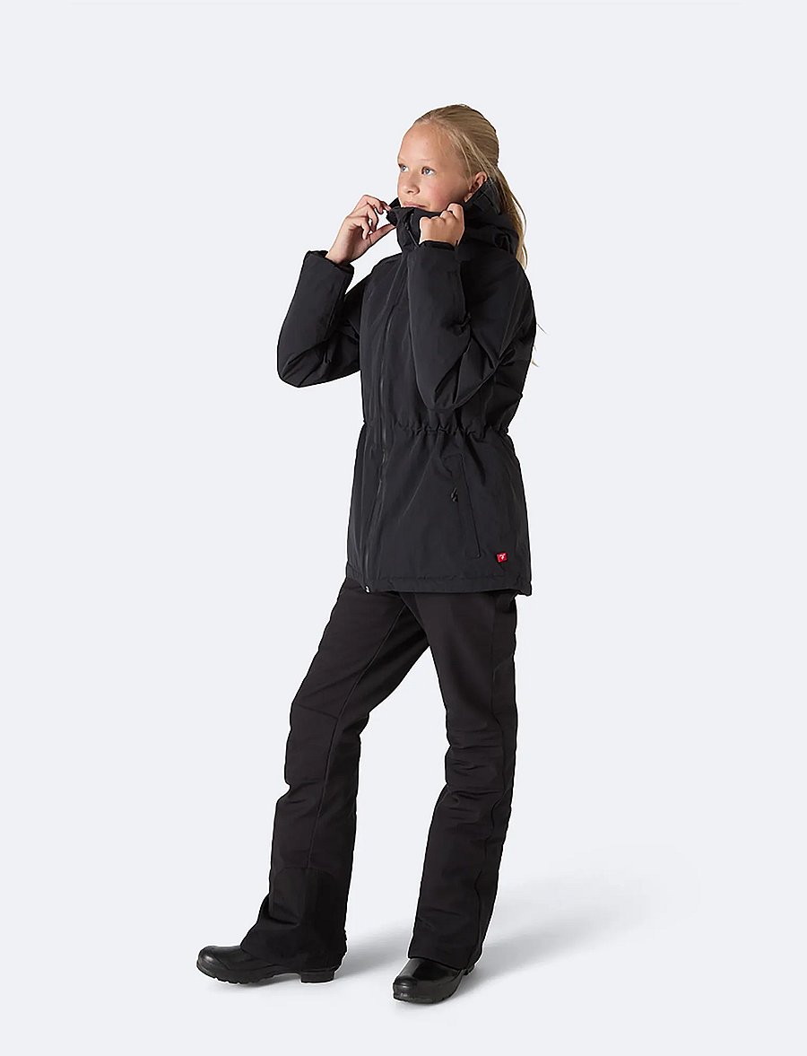 ISBJÖRN of Sweden - STELLA Winter Jacket Teens - skijakker - black - 3