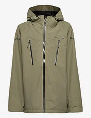 ISBJÖRN of Sweden - MONSUNE Hardshell Jacket Teens SkyBlue 170/176 - vestes softshell et vestes de pluie - moss - 0