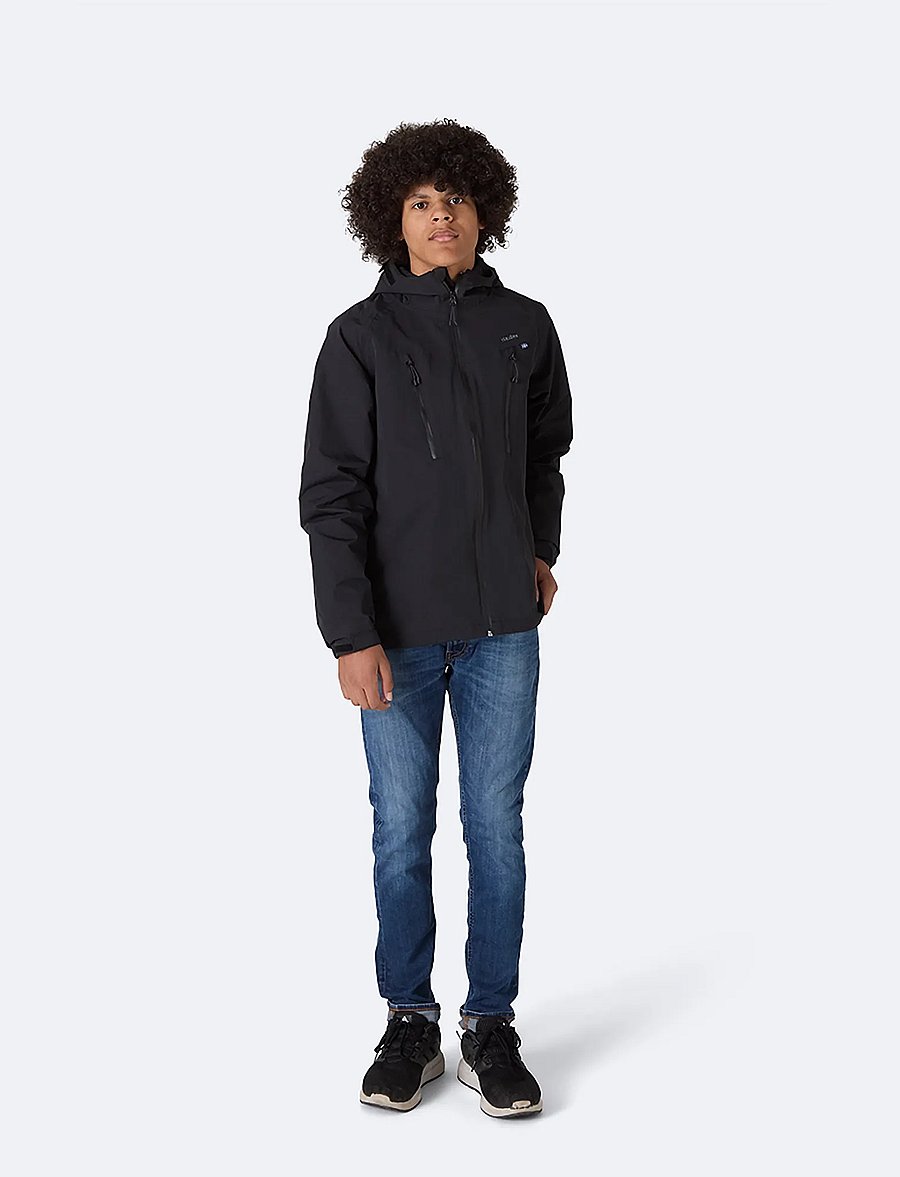 ISBJÖRN of Sweden - MONSUNE Hardshell Jacket Teens - shell- & regenjacken - black - 0
