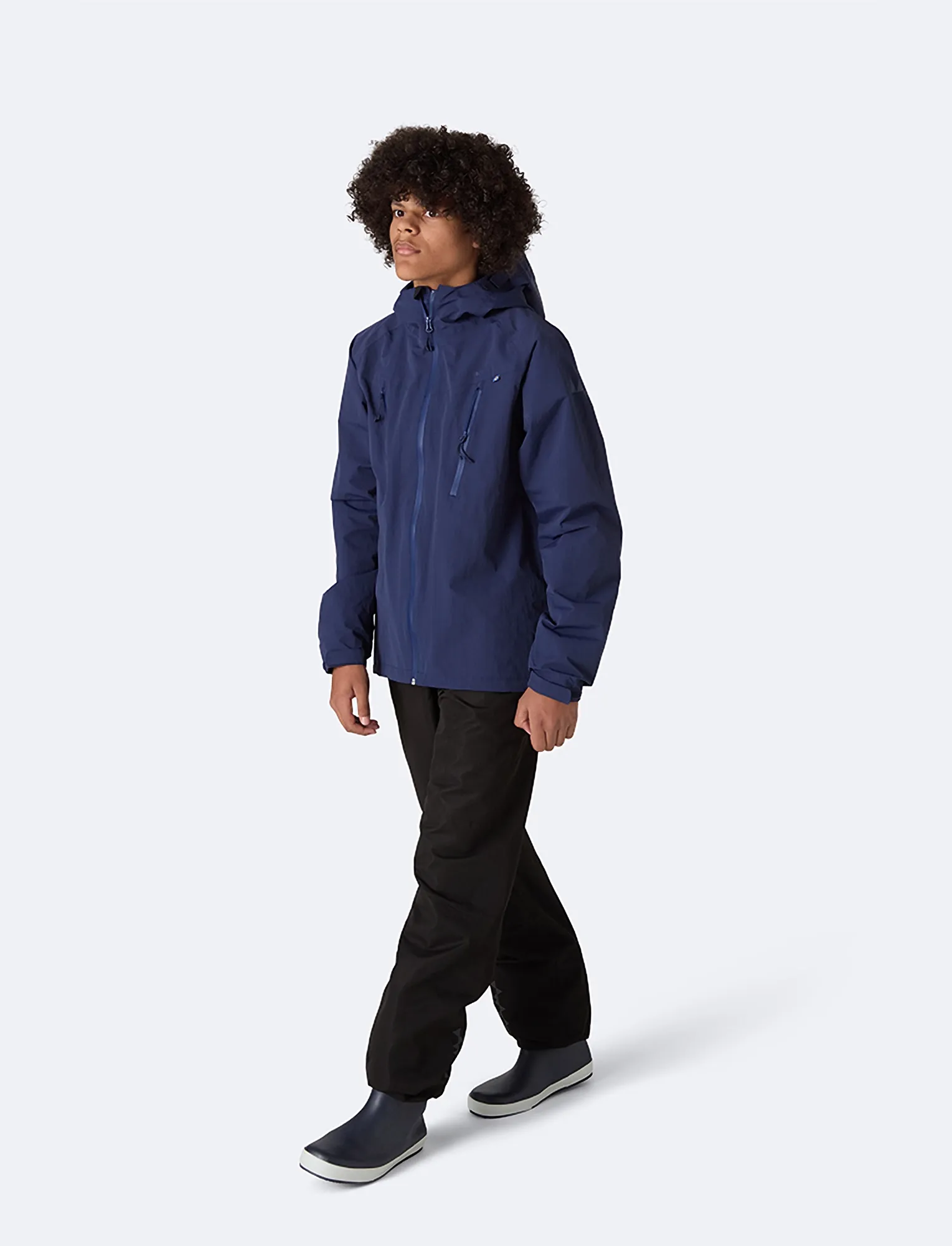 ISBJÖRN of Sweden - MONSUNE Hardshell Jacket Teens - shell- & regenjacken - navy - 3