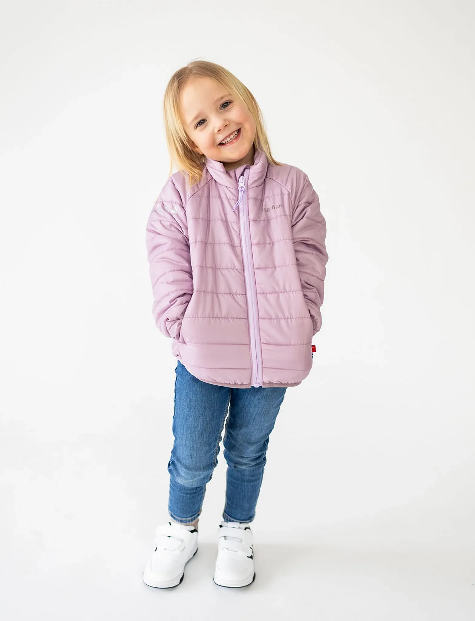 ISBJÖRN of Sweden - AIR Light weight Jacket Kids - isolerade jackor - dusty rose - 4