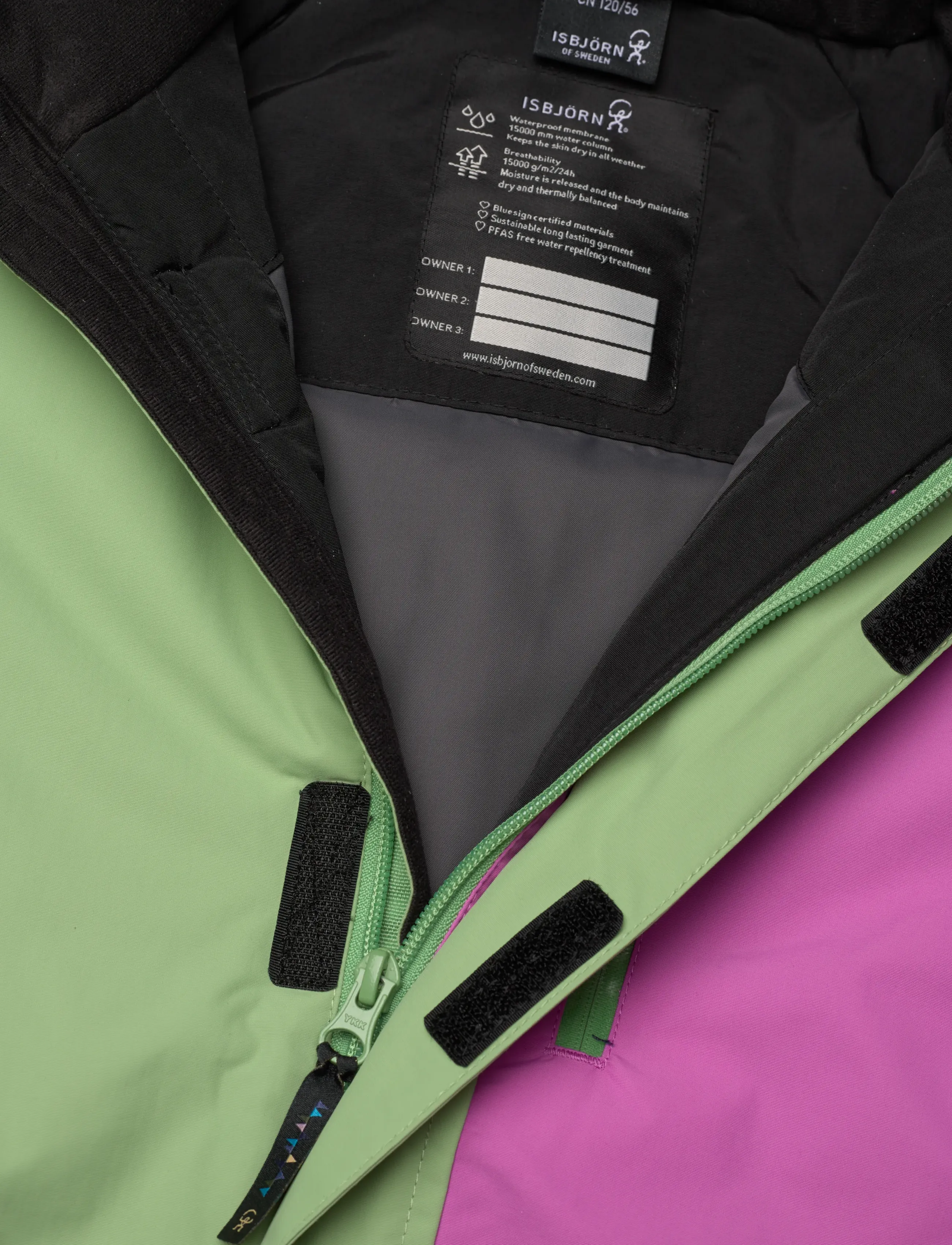 ISBJÖRN of Sweden - HALFPIPE Winter Jumpsuit Kids - outdoor - pistachio - 2