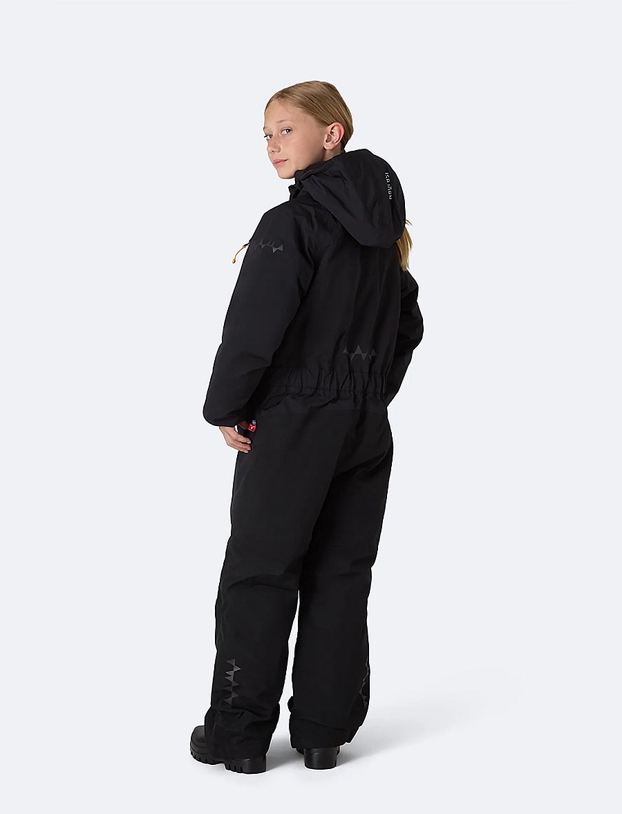 ISBJÖRN of Sweden - HALFPIPE Snowsuit Kids & Teens - outdoor - black - 0