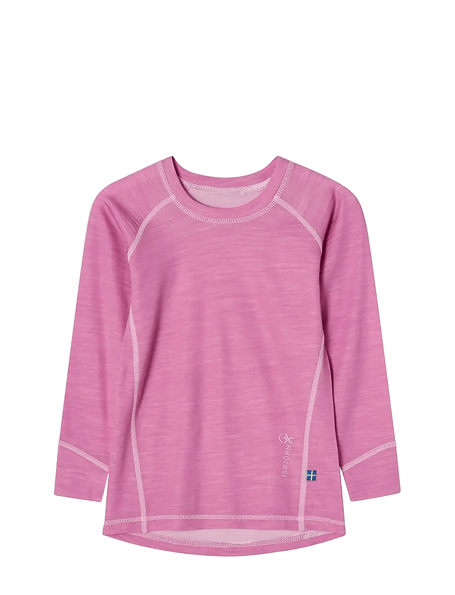 ISBJÖRN of Sweden - HUSKY Sweater Baselayer Kids - underställströjor - frostpink - 1