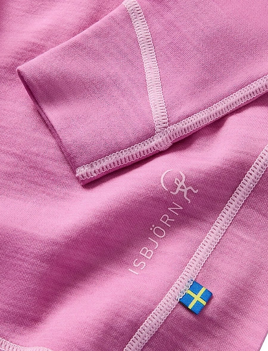 ISBJÖRN of Sweden - HUSKY Sweater Baselayer Kids - underställströjor - frostpink - 3