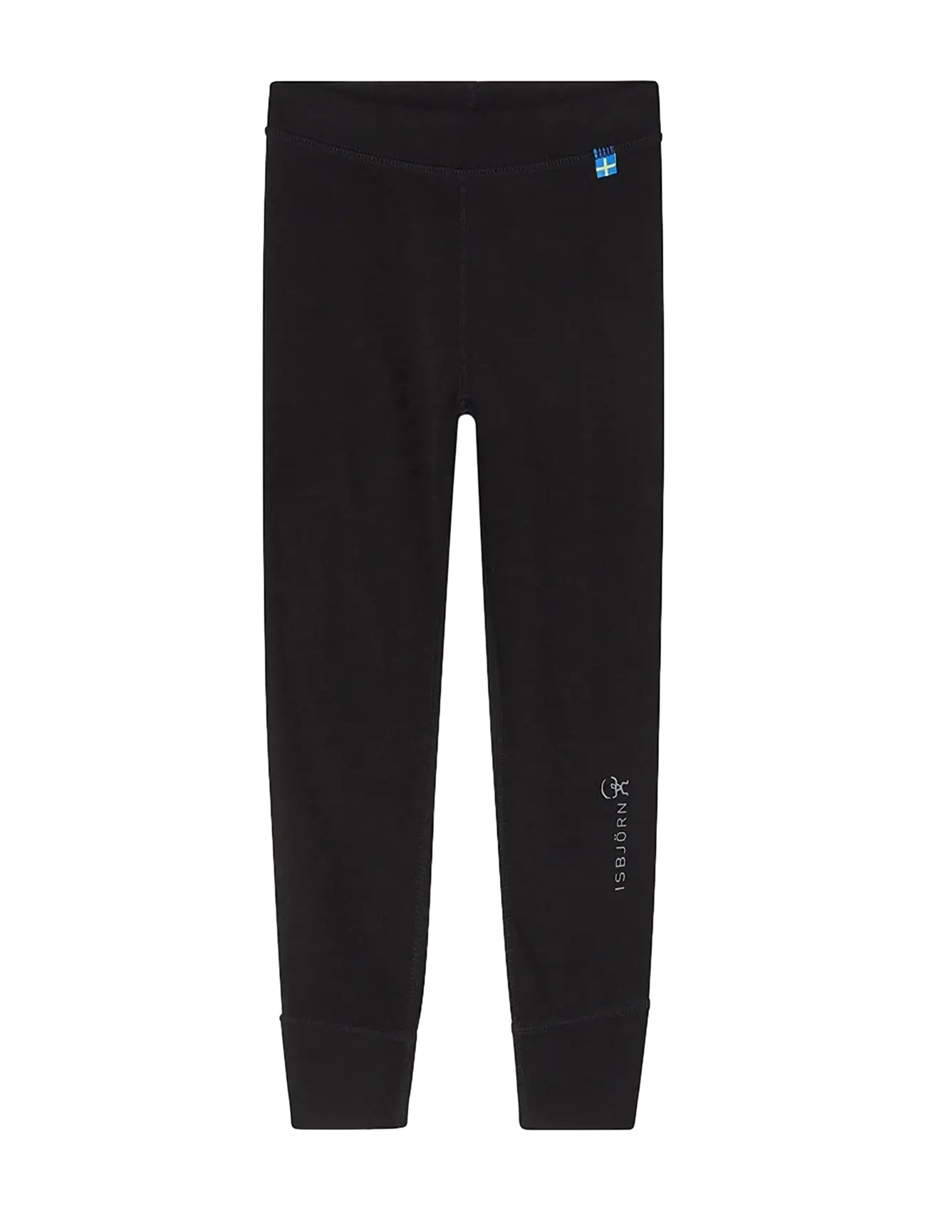 ISBJÖRN of Sweden HUSKY Longjohn Baselayer Kids - Aluskihina kantavad püksid - BLACK / black