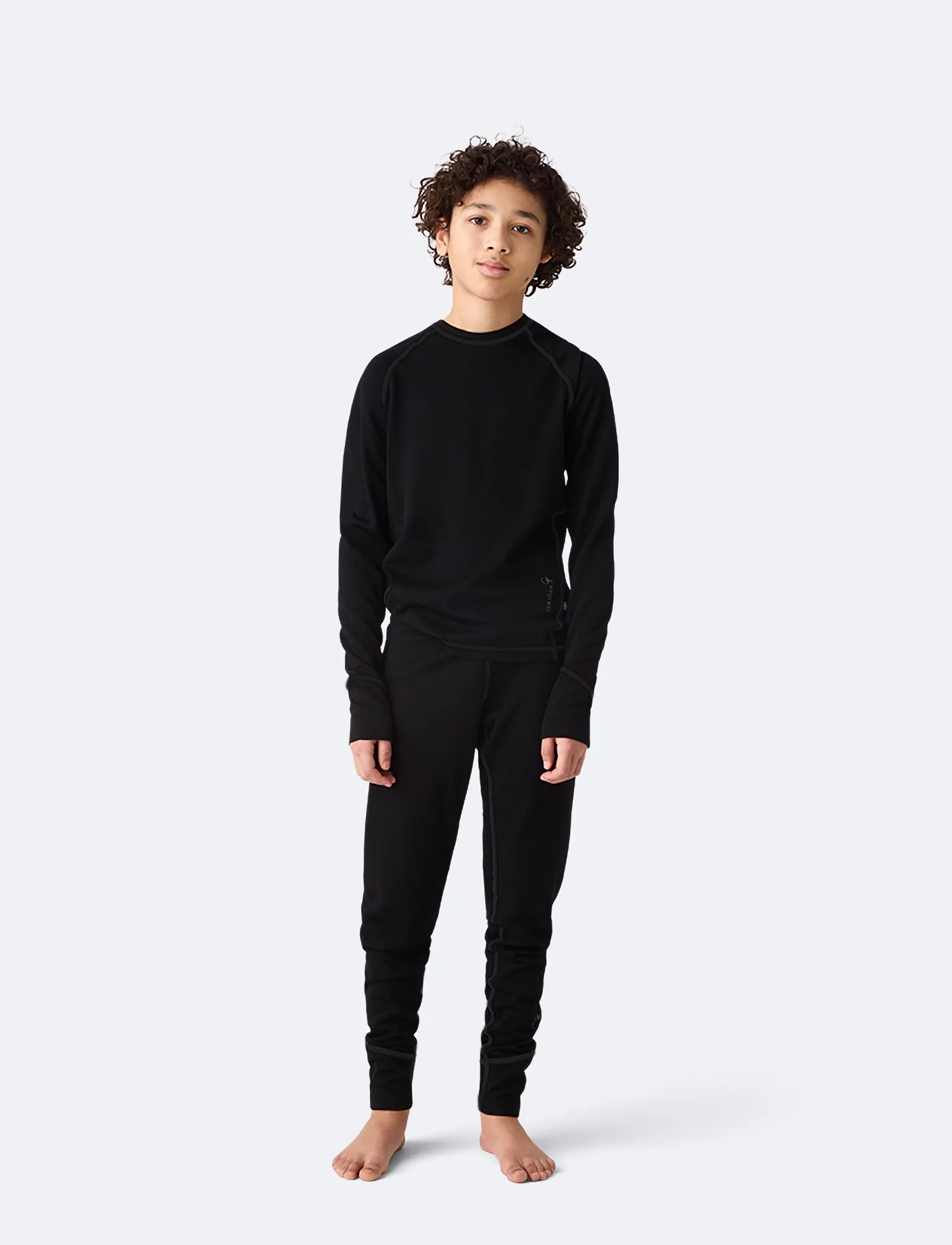 ISBJÖRN of Sweden - HUSKY Sweater Baselayer Teens - black - 3