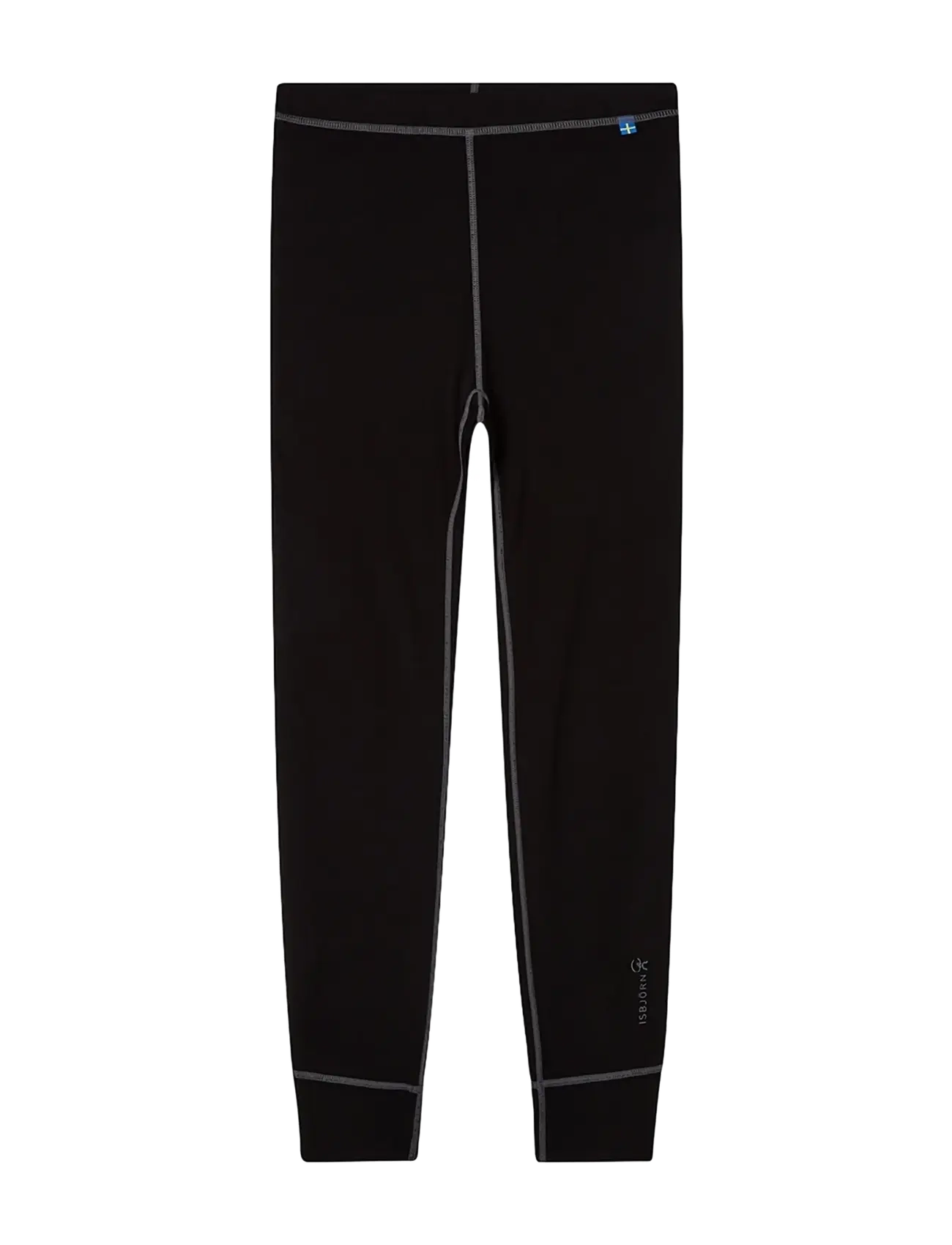 ISBJÖRN of Sweden HUSKY Longjohn Baselayer Teens - Aluskihina kantavad püksid - BLACK / black