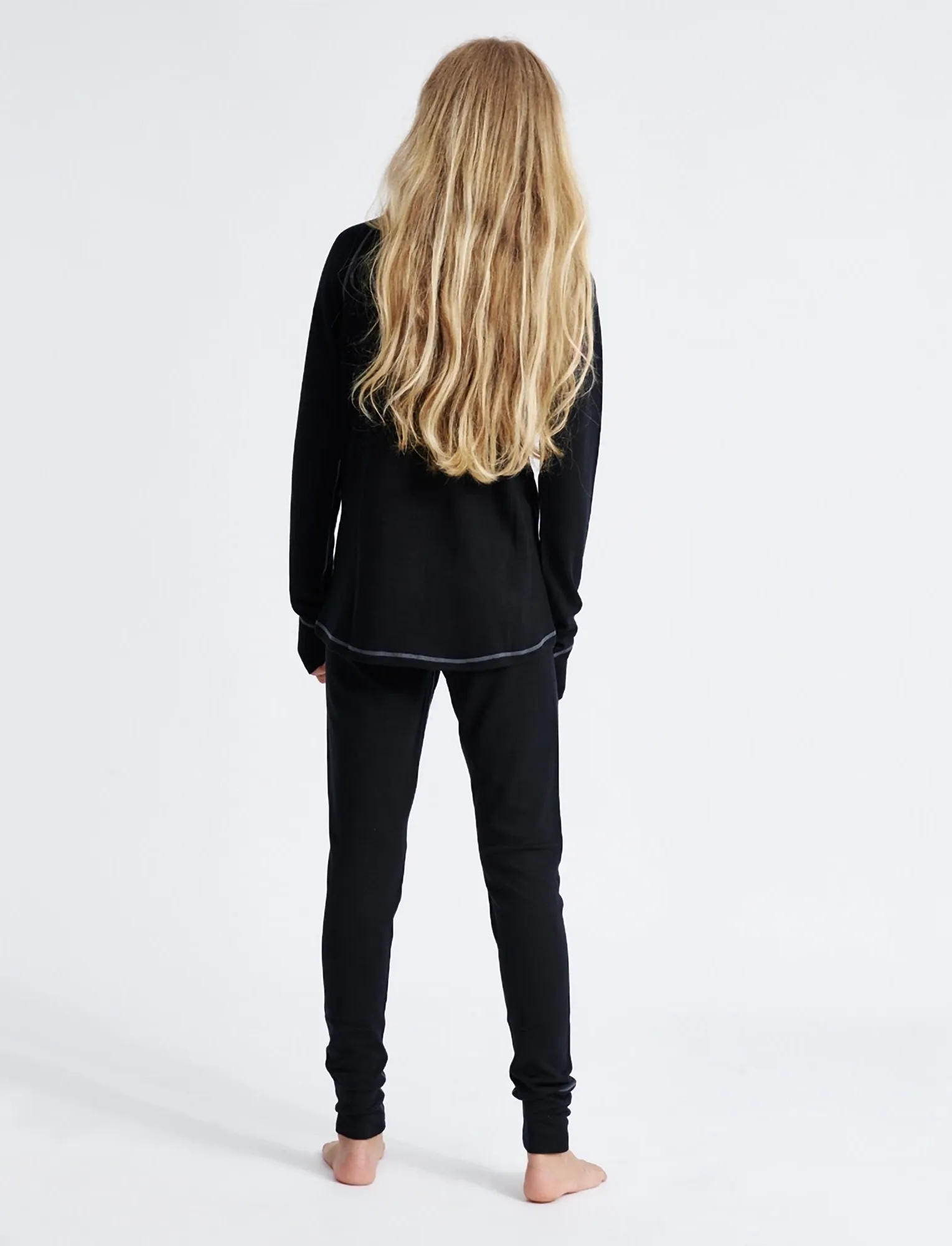 ISBJÖRN of Sweden - HUSKY Longjohn Baselayer Teens - black - 4