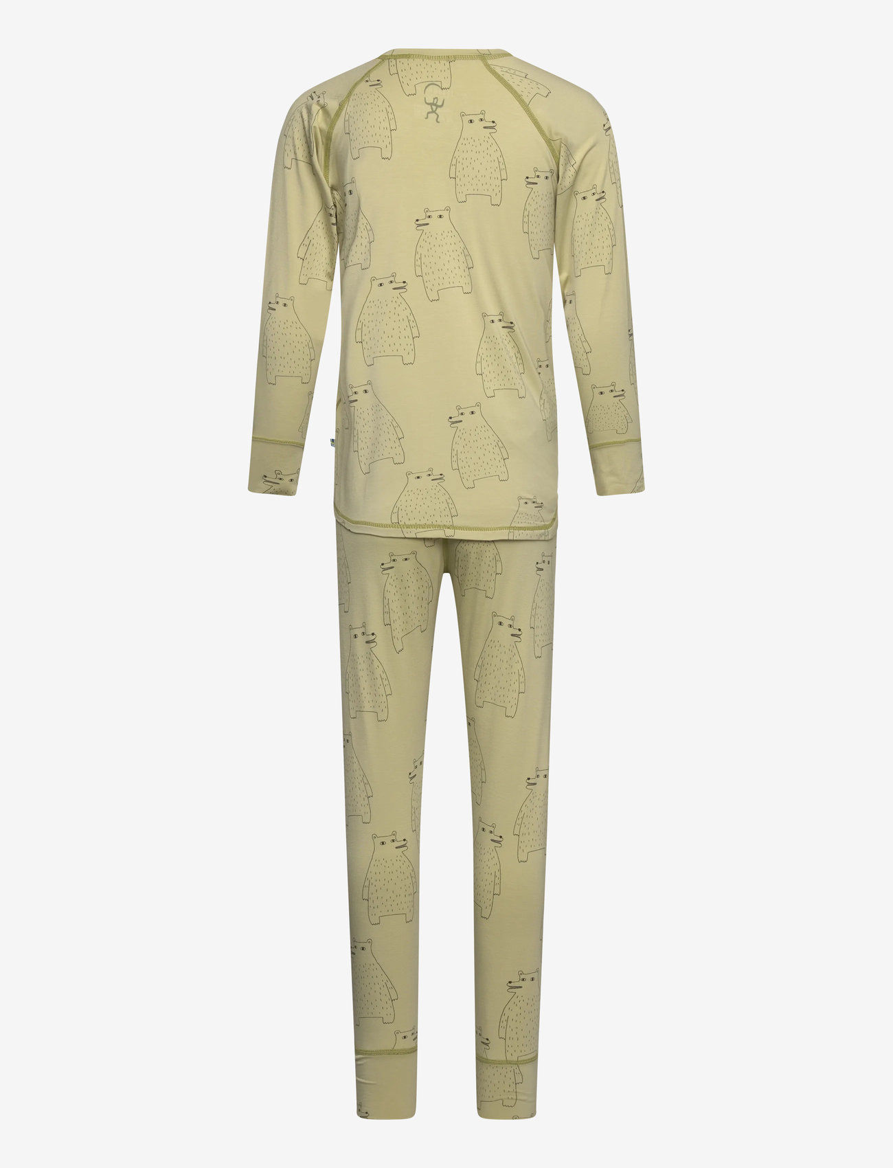ISBJÖRN of Sweden - POLARBEAR SET Baselayer Kids Lagoon 122/128 - underställsset - forest dew - 1