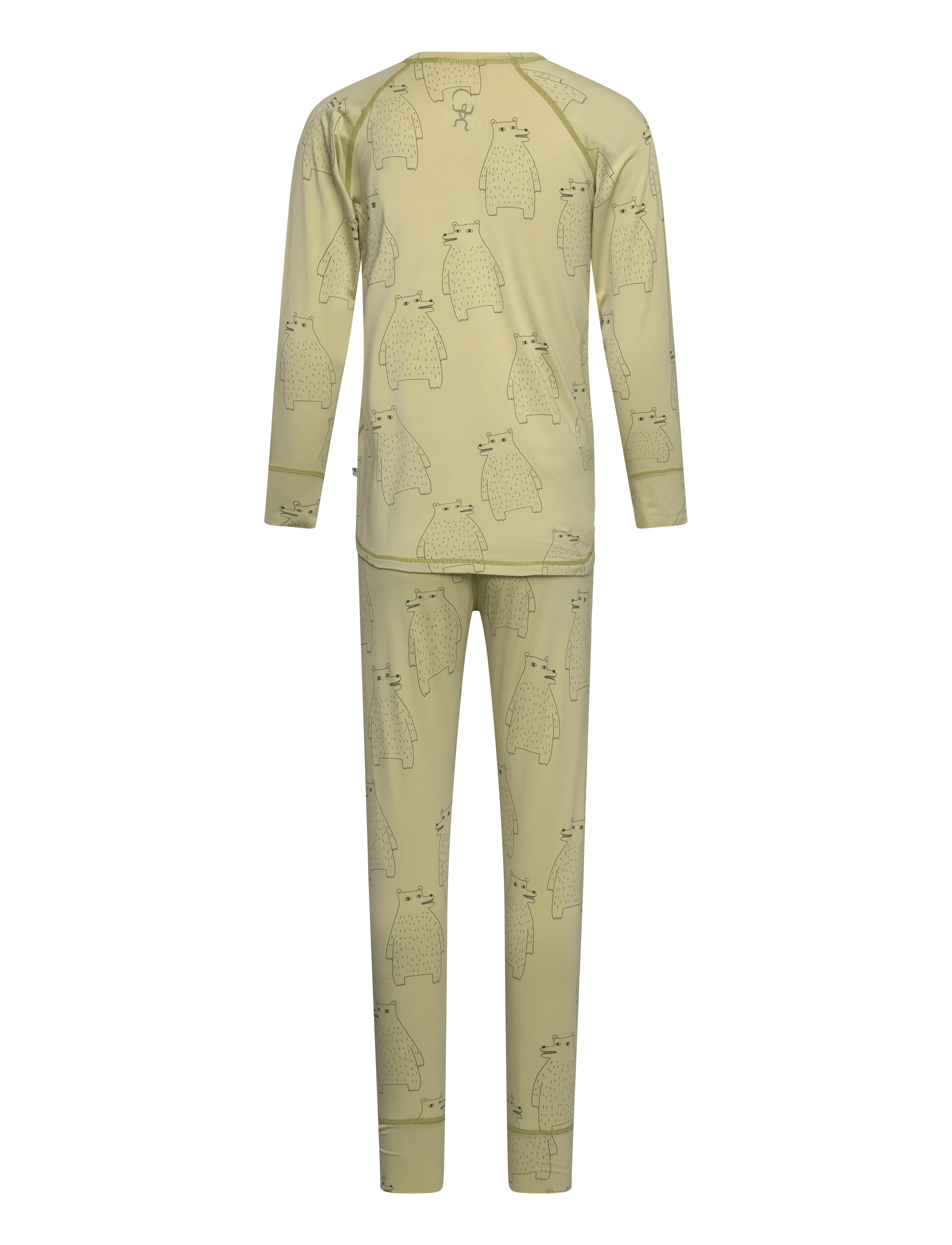 ISBJÖRN of Sweden - POLARBEAR SET Baselayer Kids - termosæt - forest dew - 2