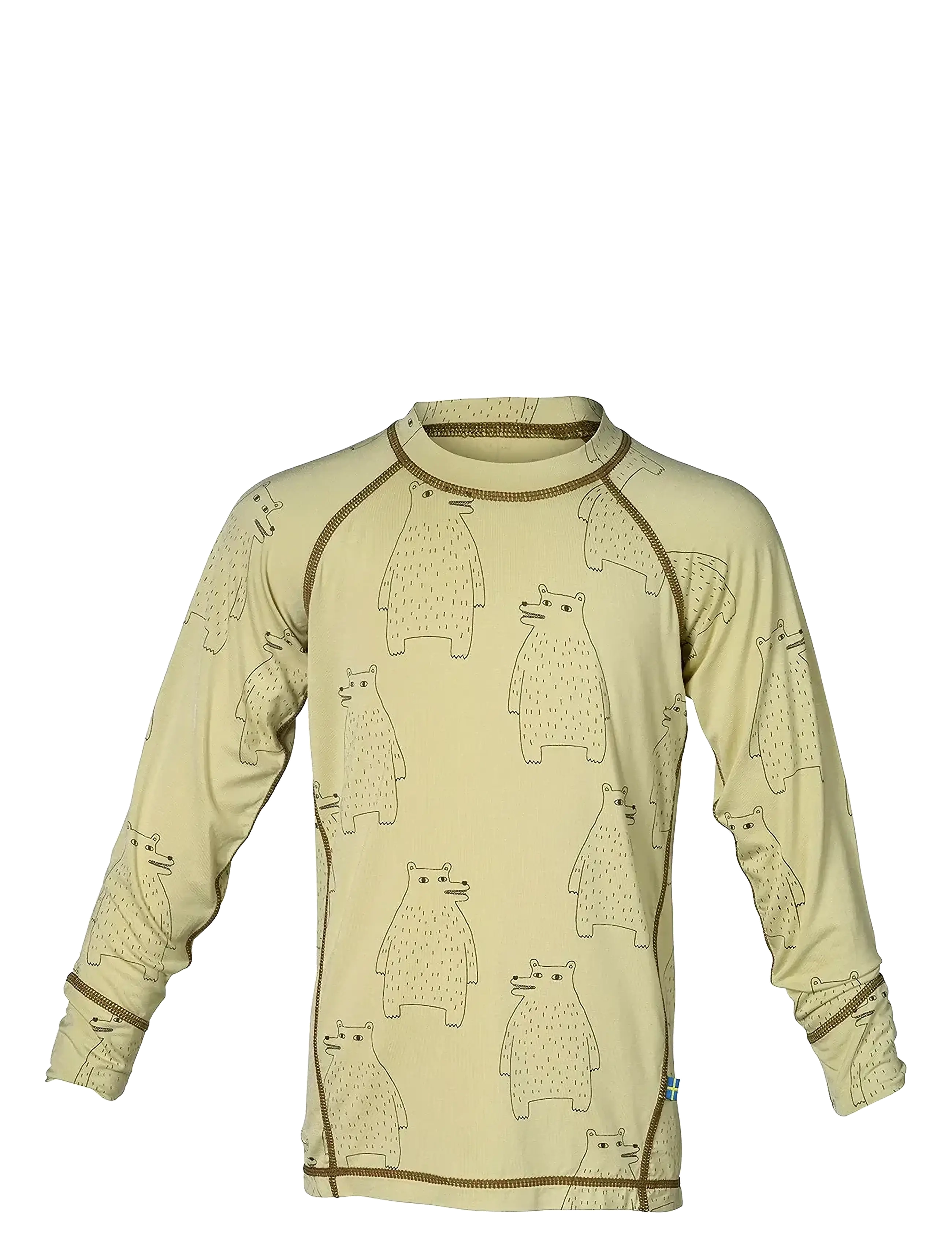 ISBJÖRN of Sweden - POLARBEAR SET Baselayer Kids - termosæt - forest dew - 5