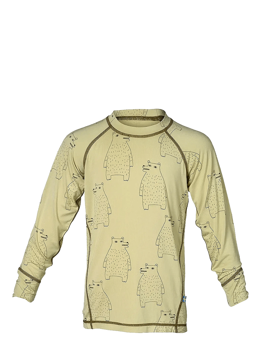 ISBJÖRN of Sweden - POLARBEAR SET Baselayer Kids - apatinių rūbų komplektai - forest dew - 5