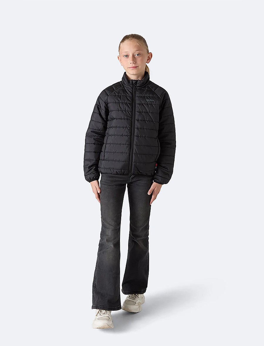 ISBJÖRN of Sweden - AIR Light weight Jacket Teens - isolerede jakker - black - 3