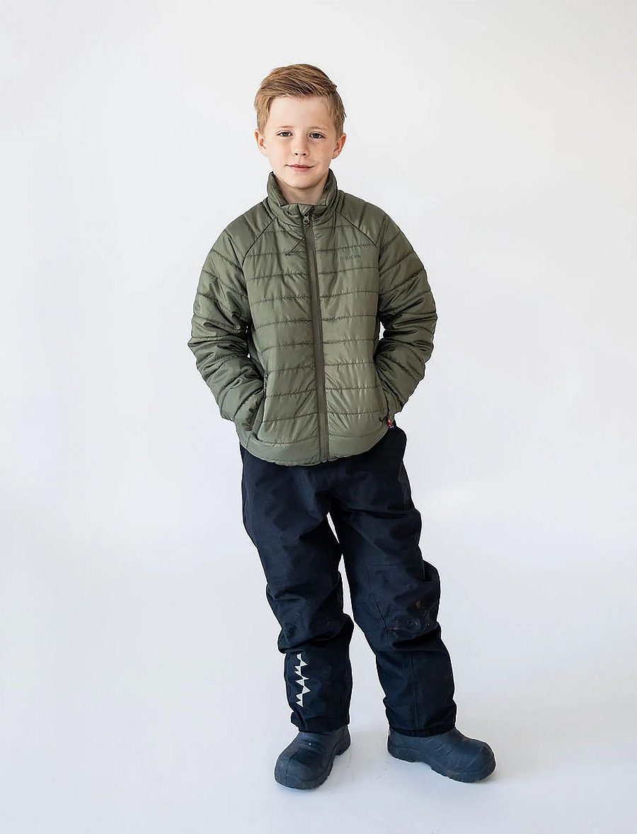 ISBJÖRN of Sweden - AIR Light weight Jacket Teens - isolerede jakker - moss - 0
