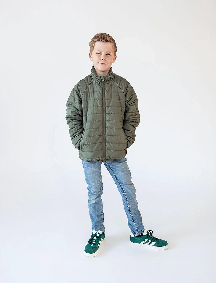 ISBJÖRN of Sweden - AIR Light weight Jacket Teens - isolerede jakker - moss - 4