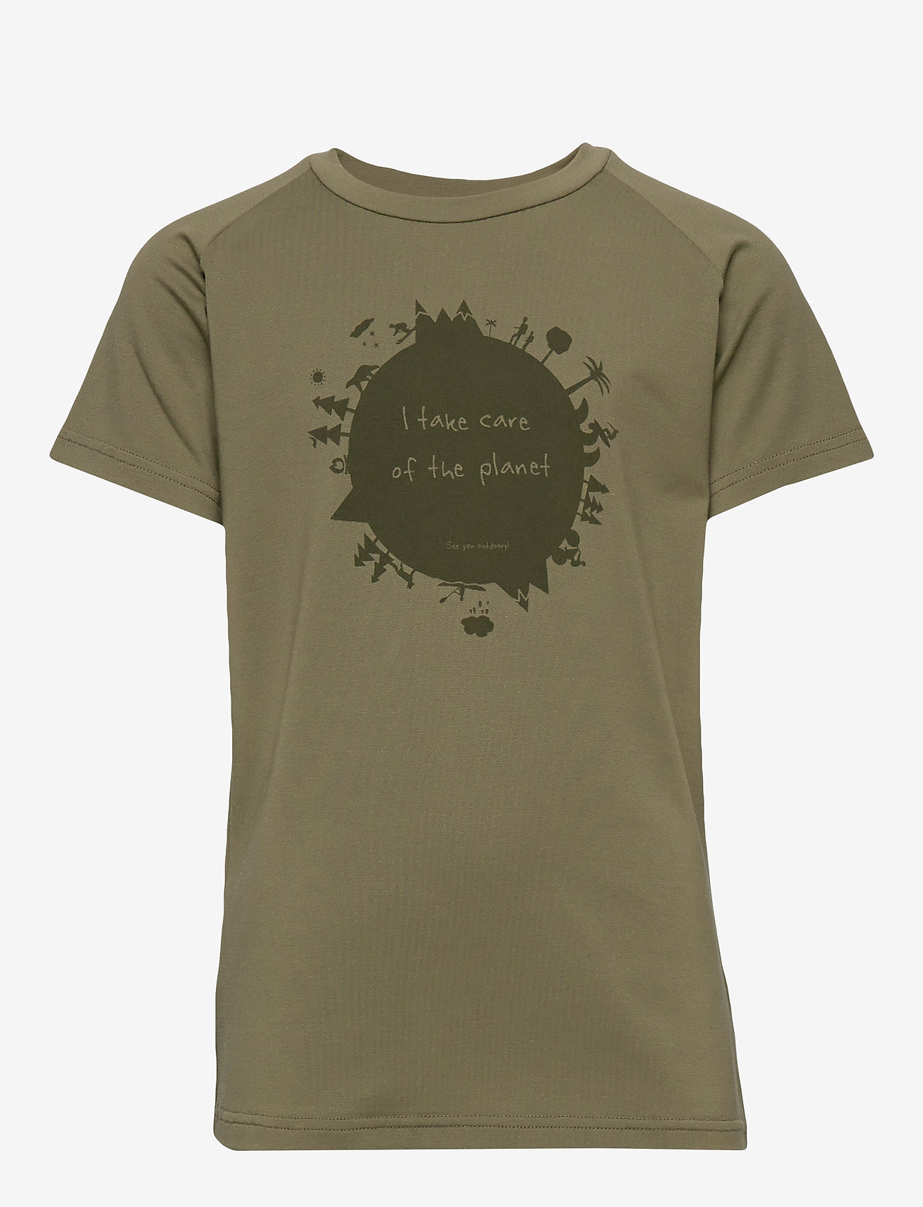 ISBJÖRN of Sweden - Earth Tee - moss - 0