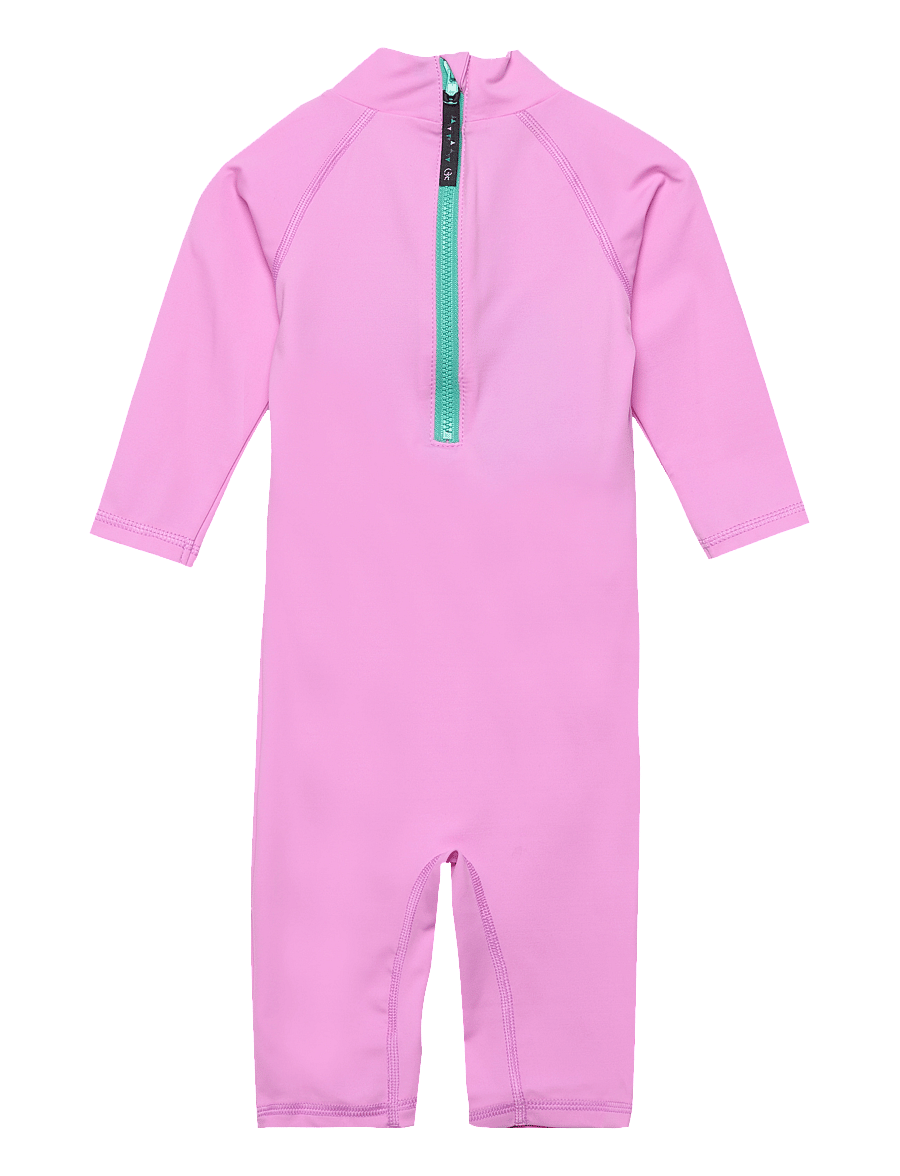 ISBJÖRN of Sweden - DOLPHINE Sun Jumpsuit Bubblegum 74/80 - bubblegum - 1