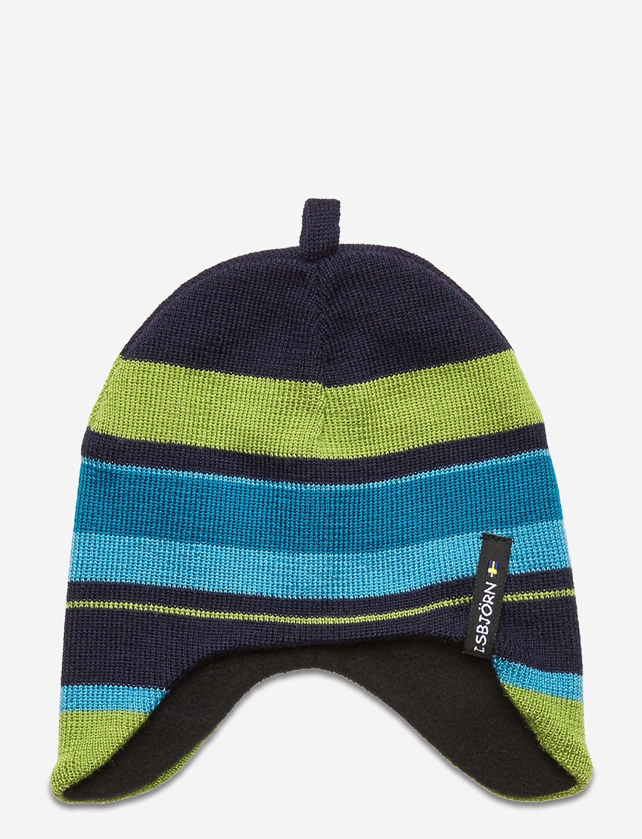 ISBJÖRN of Sweden EAGLET Knitted Cap - Huer - SEAGRASS / multi