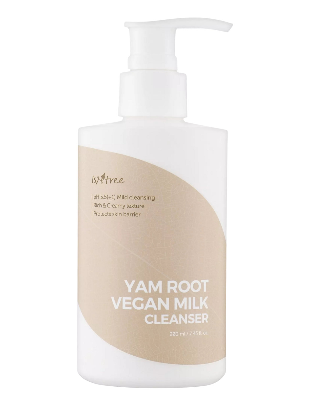 Isntree Yam Root Vegan Milk Cleanser - - 220 ml 1