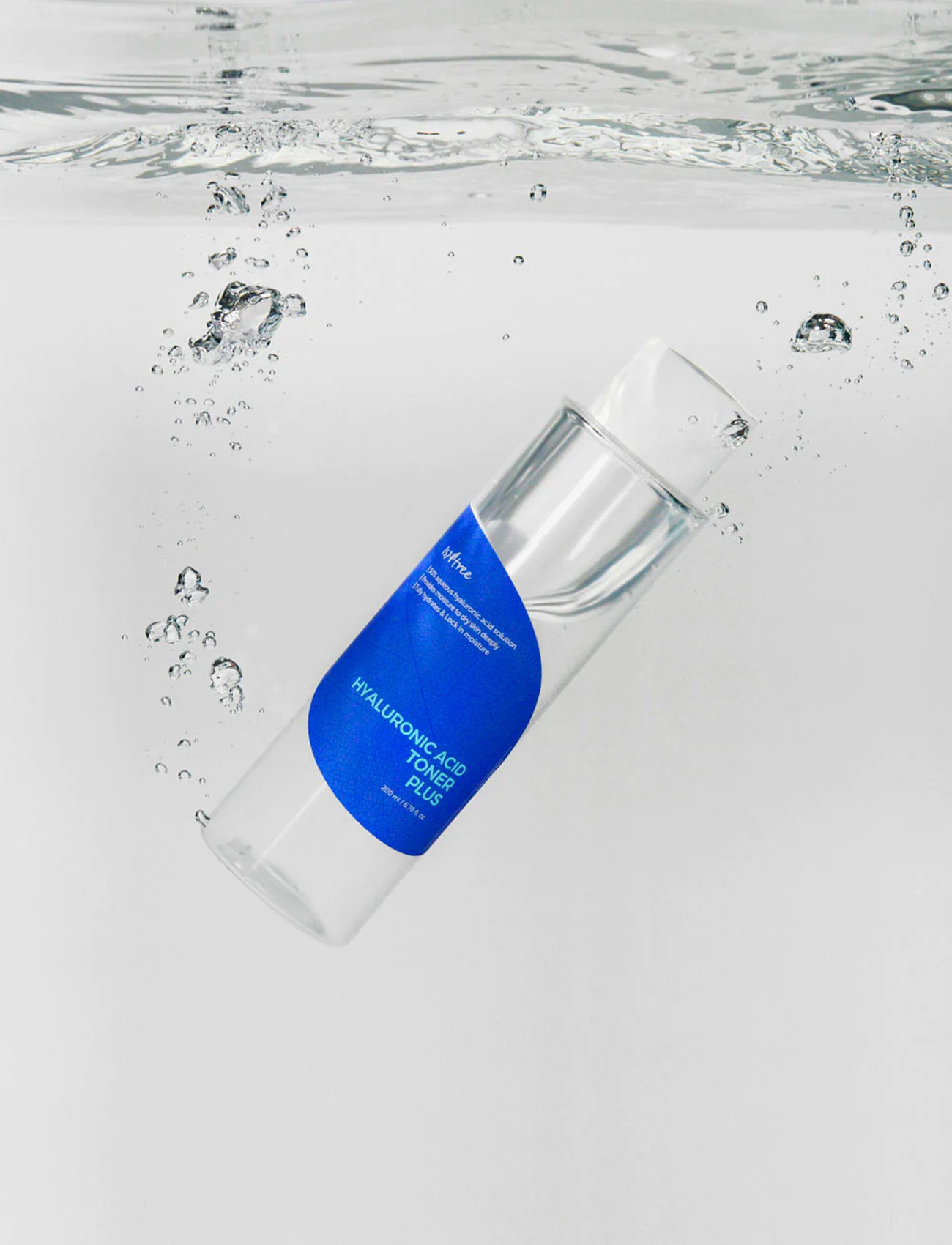 Isntree - Hyaluronic Acid Toner Plus - exfolierande ansiktsvatten - clear - 1