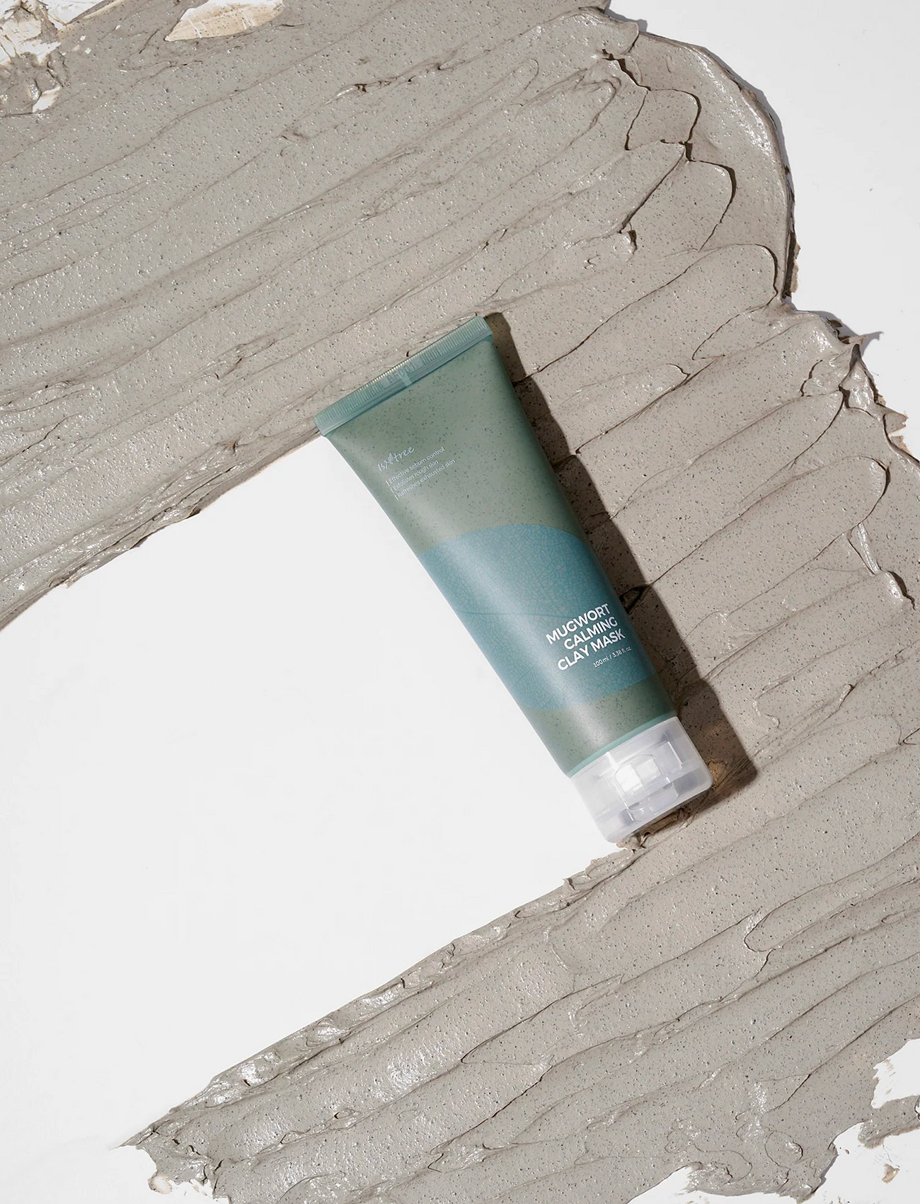 Isntree - Real Mugwort Clay Mask - lermasker - clear - 1