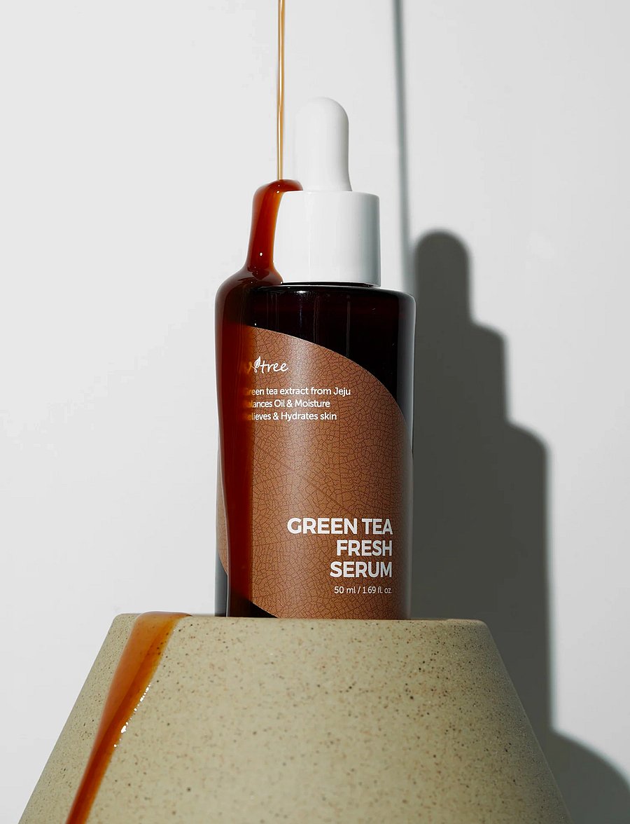 Isntree - Green Tea Fresh Serum - serum - clear - 1