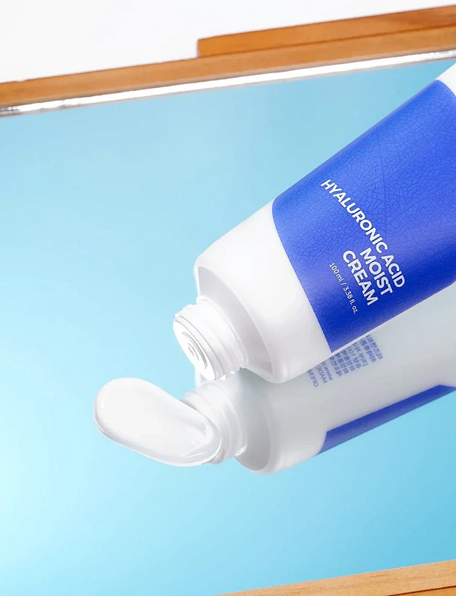 Isntree - Hyaluronic Acid Moist Cream - fuktkrämer - clear - 4