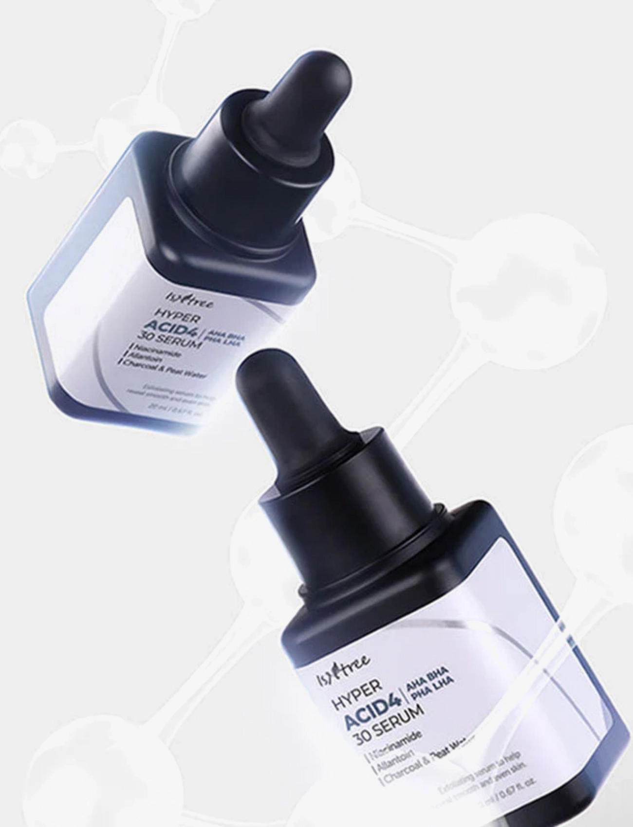 Isntree - Hyper Acid 4 AHA BHA PHA LHA Serum - clear - 3