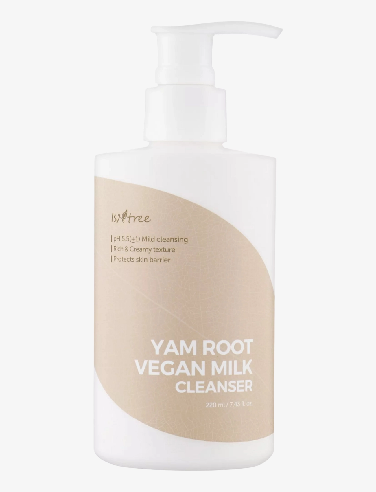 Isntree Yam Root Vegan Milk Cleanser, Mælkerenser, Nude, Str: 220 ml