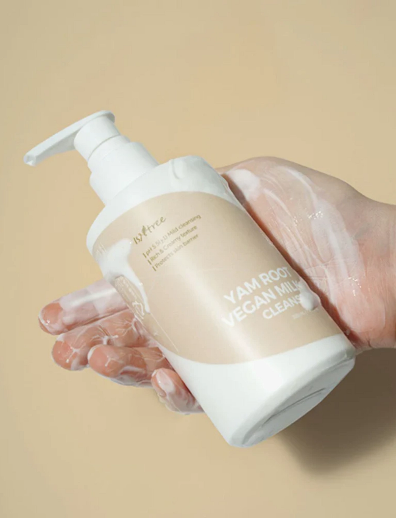 Isntree - Yam Root Vegan Milk Cleanser - rensemælk - clear - 2