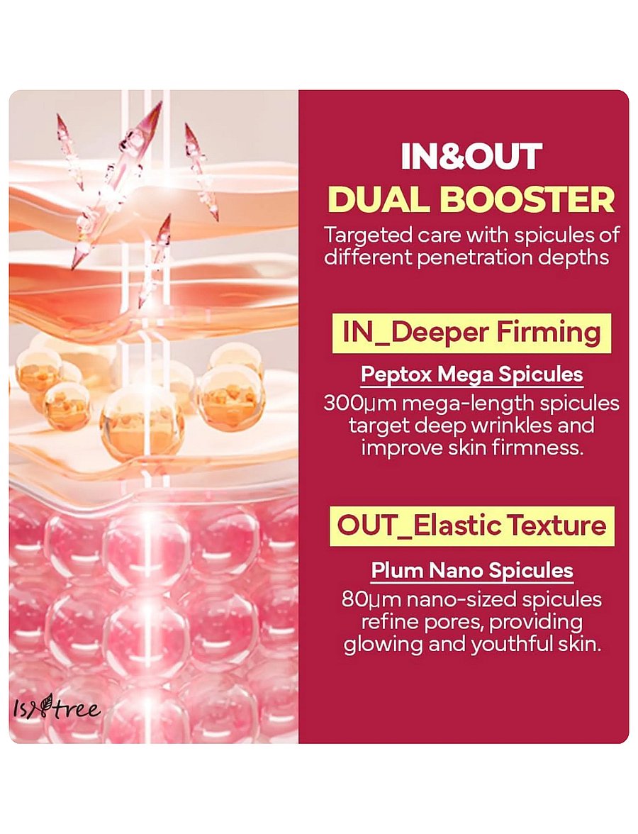 Isntree - Plum Peptide Booster 2000s - serum - clear - 3