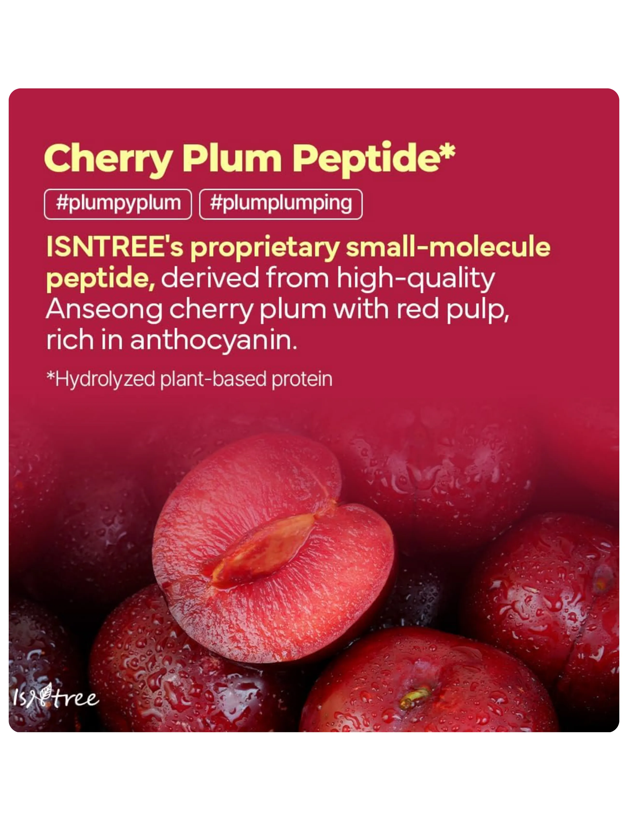 Isntree - Plum Peptide Booster 2000s - serum - clear - 4