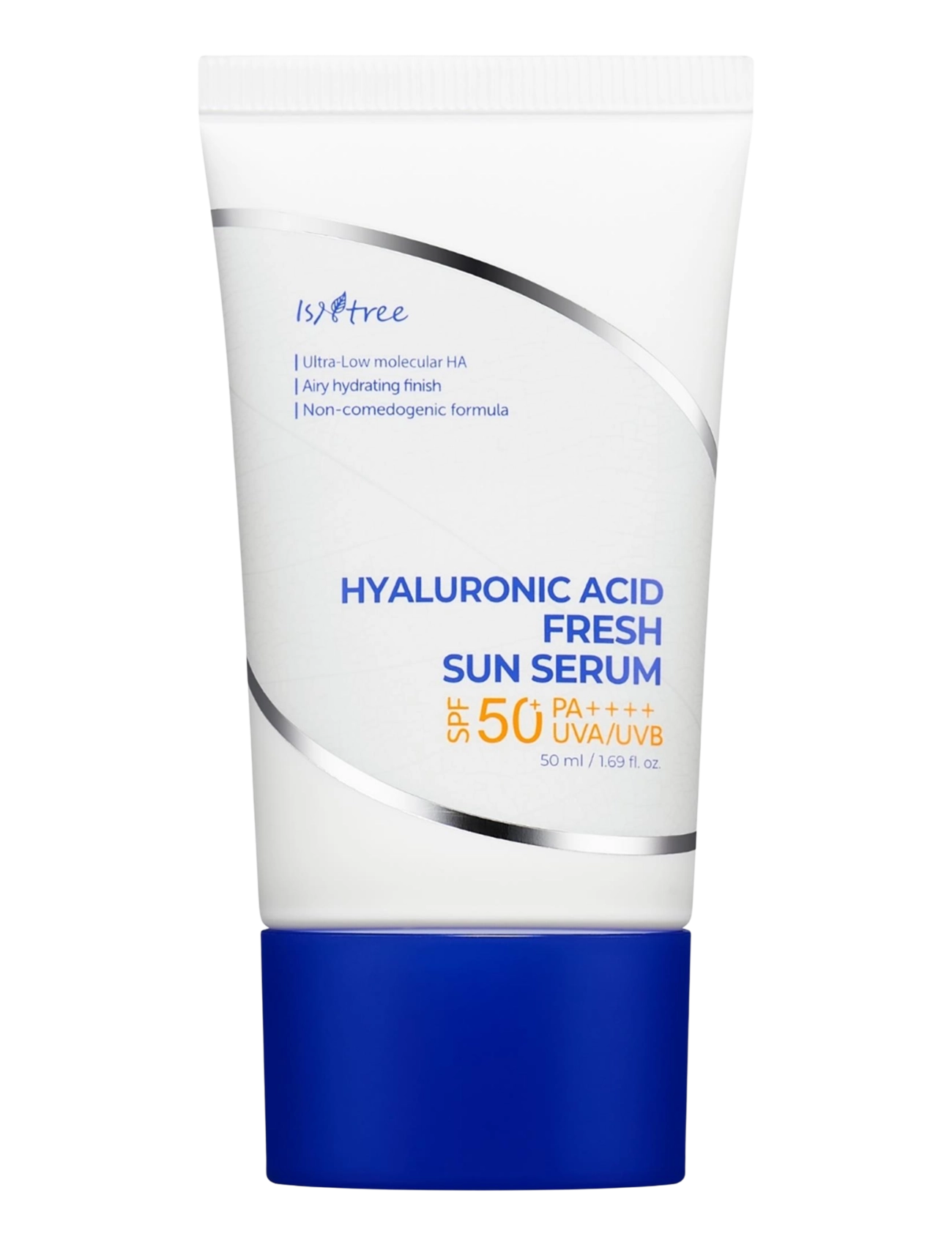 Isntree Hyaluronic Acid Fresh Sun Serum Spf 50+ Pa++++, Ansigt, Nude, Str: 50 ML
