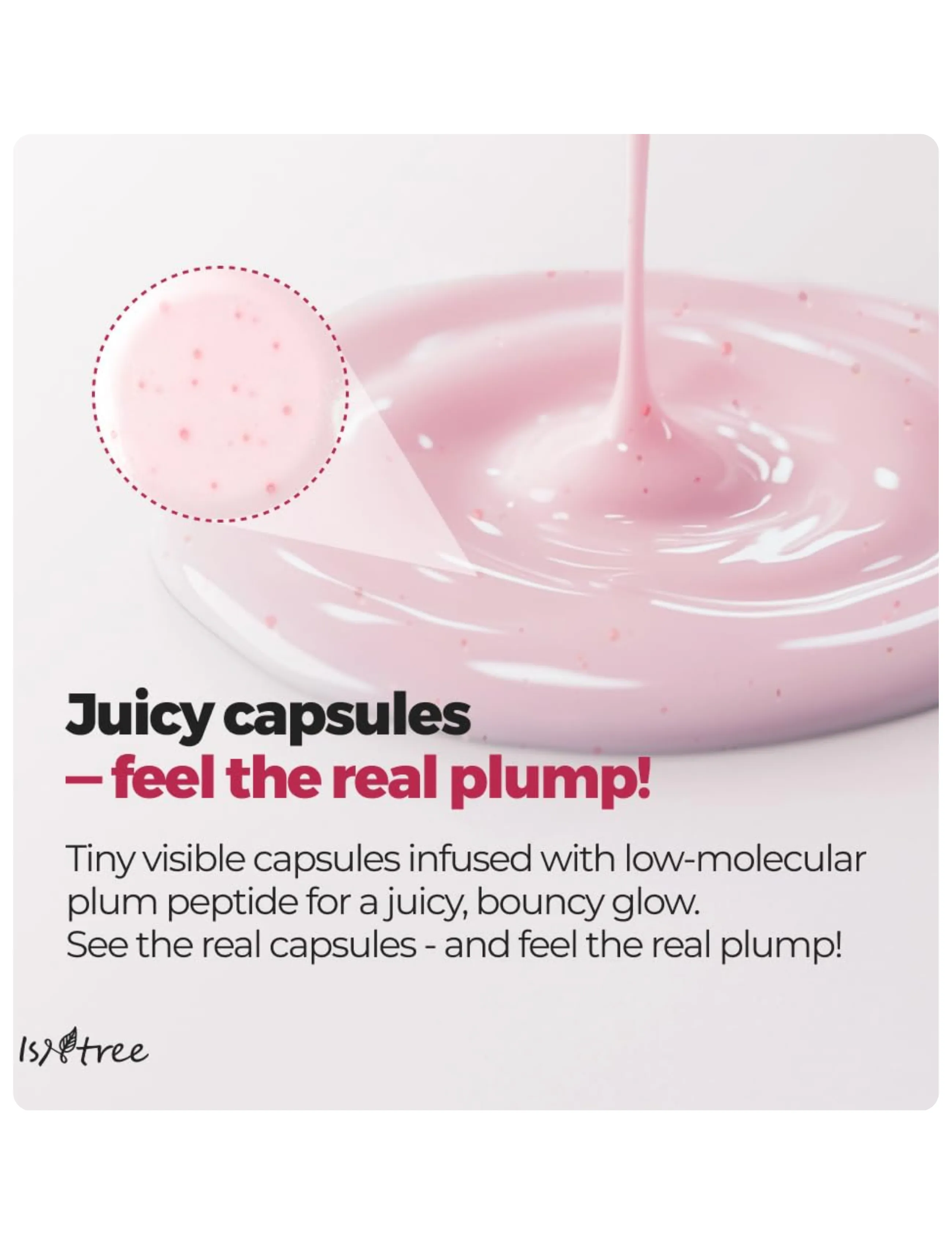 Isntree Plum Peptide Plumping Gel Mask, 1 EA, Nude, Masker > Sheetmask, Dame