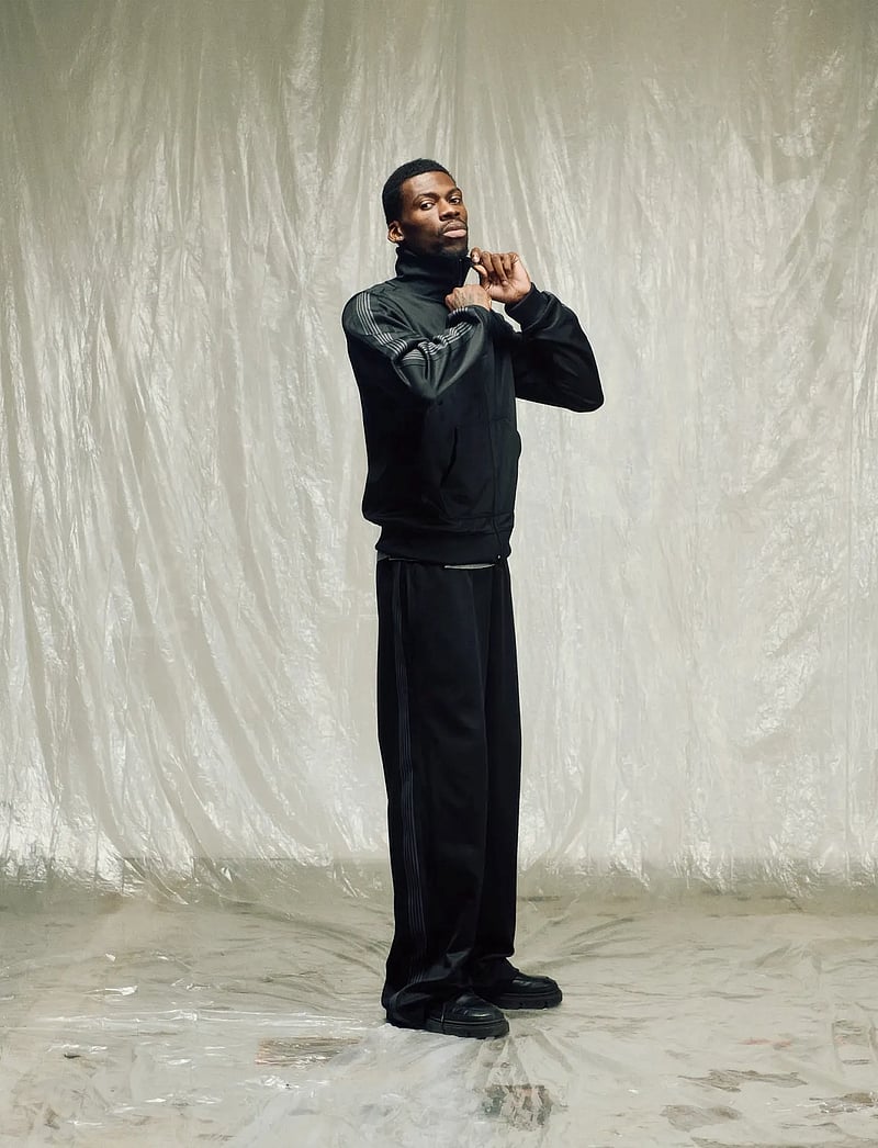 Isnurh - Isnurh Basement Track Jacket - sweatshirts - black - 3