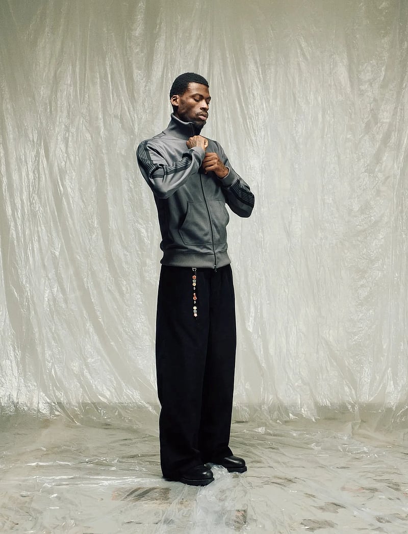 Isnurh - Isnurh Basement Track Jacket - sweatshirts - grey - 2