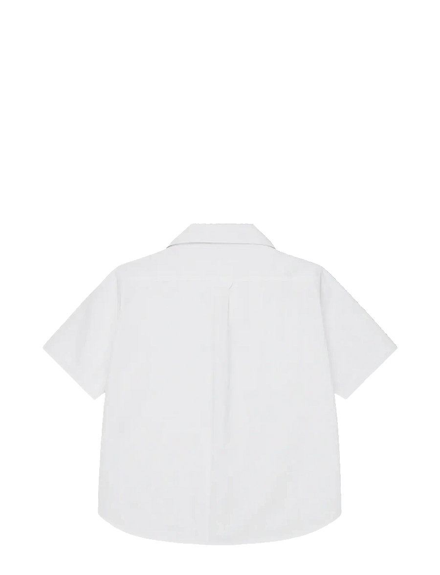 Isnurh - Isnurh Basement Relax Short sleeve shirt - lühikeste varrukatega särgid - white - 2