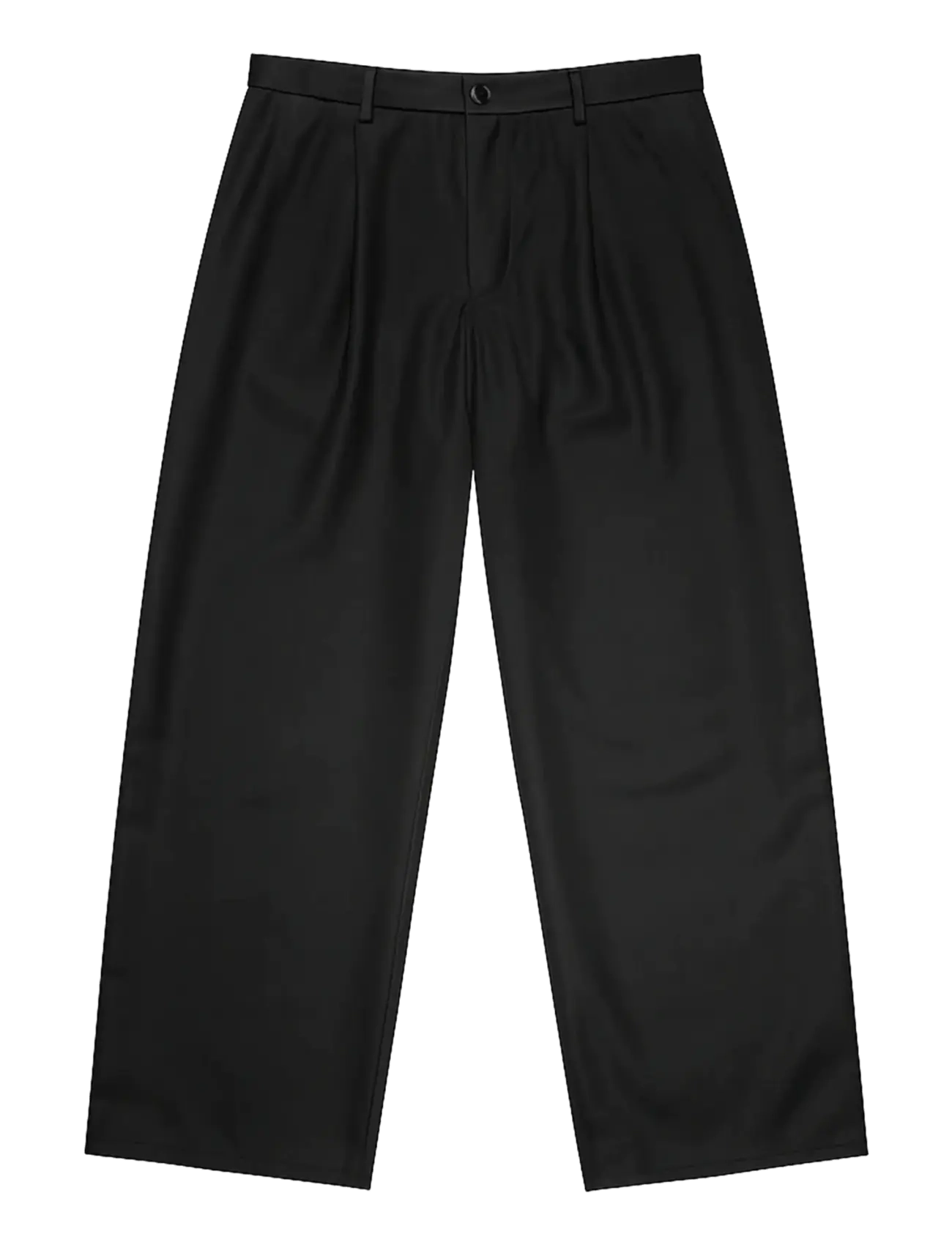 Isnurh Isnurh Basement Wide Suit pants - Kleidung - BLACK / black